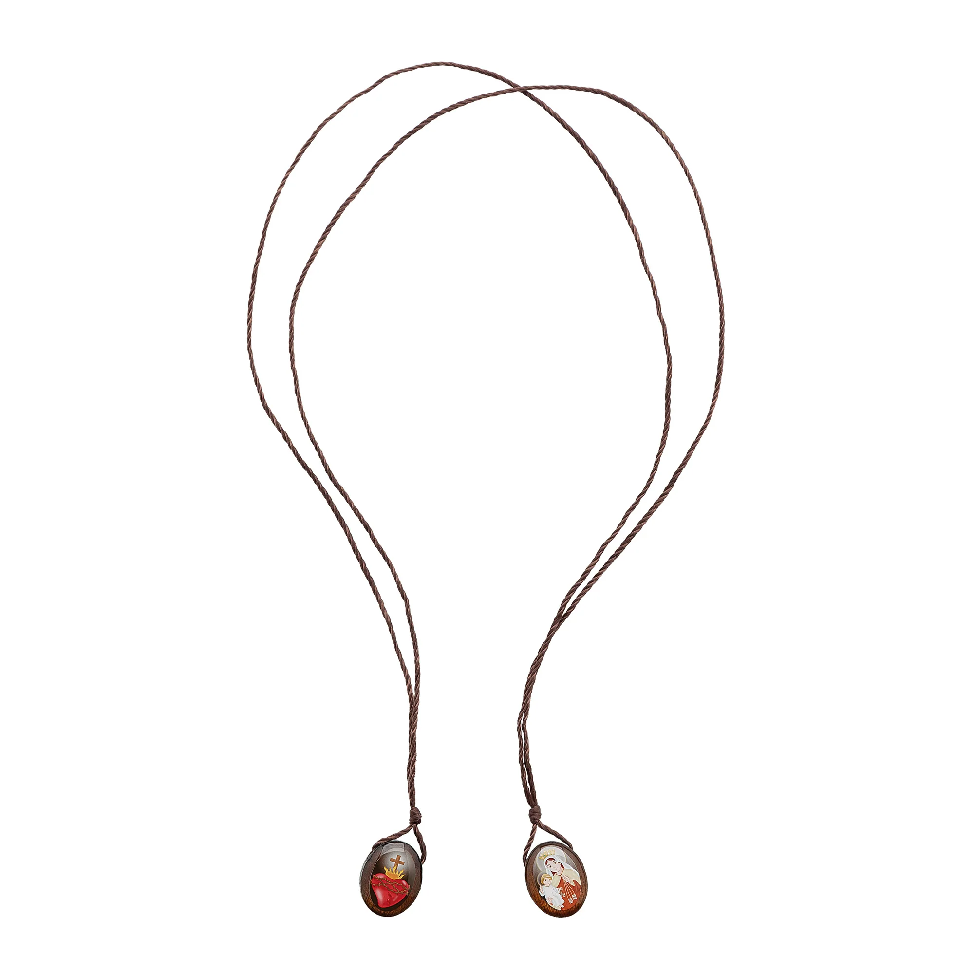 Kids Brown Scapular