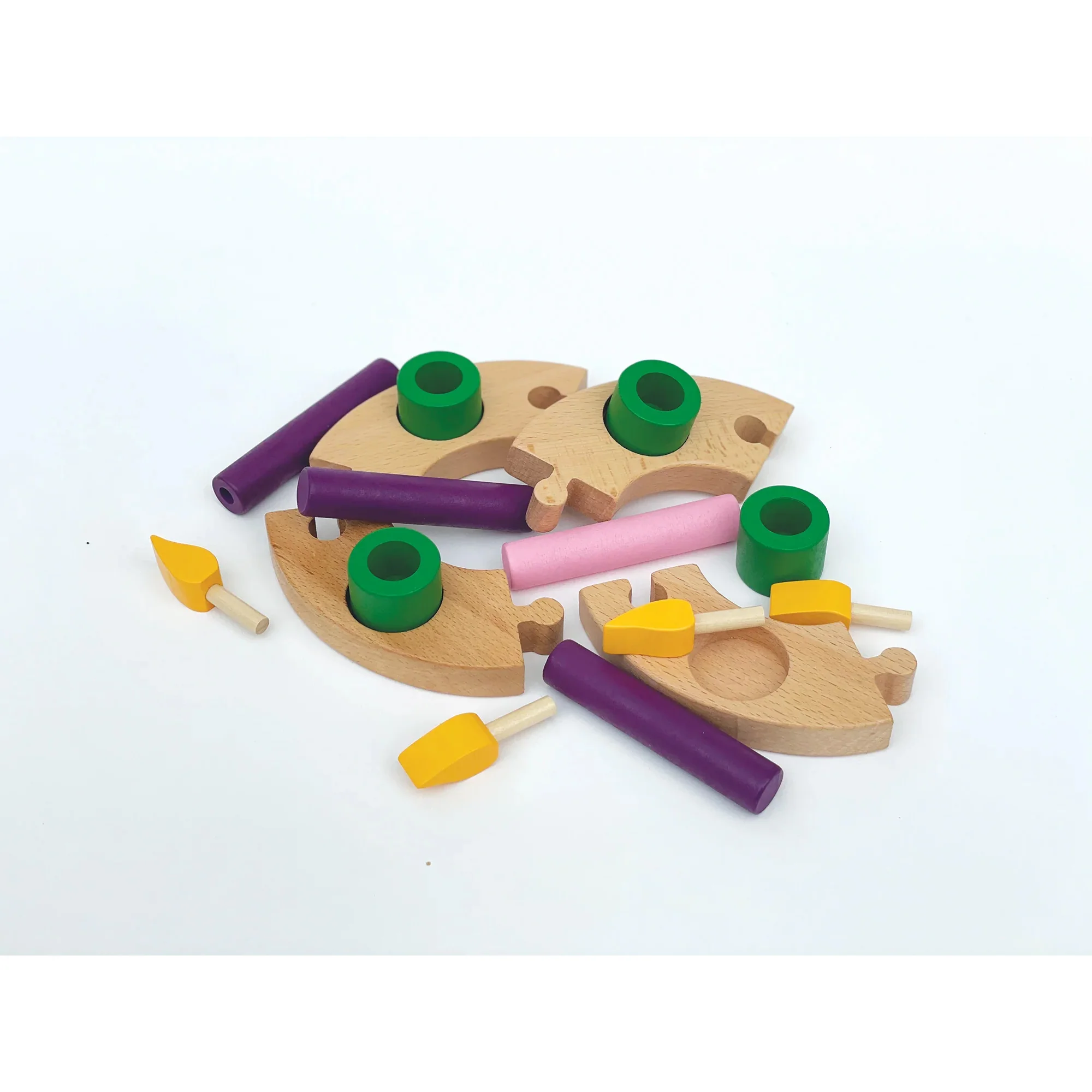 Kids Wooden Advent Wreath - Image 2