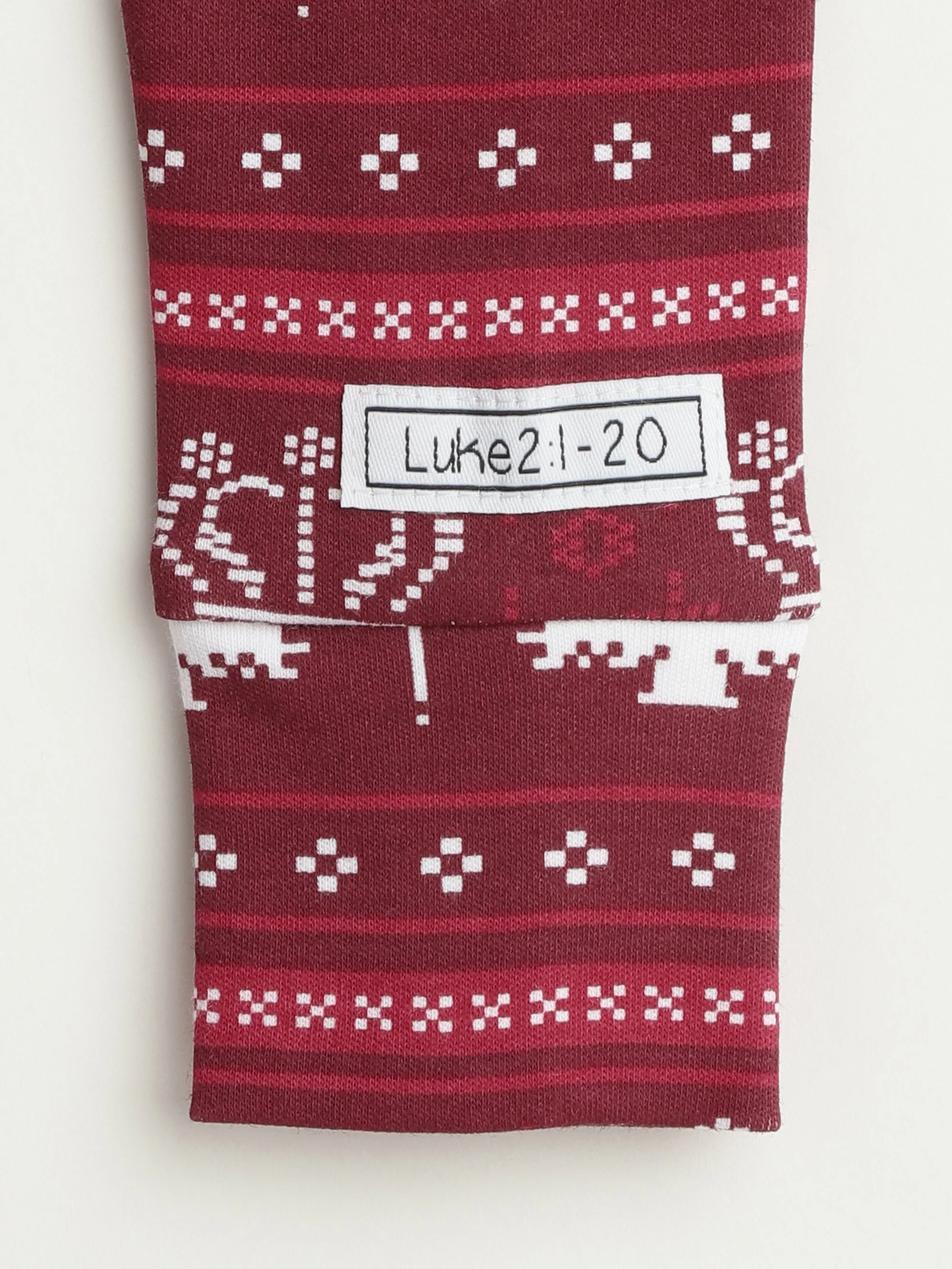 King of Kings Ruby Red Footed Onesie Cotton - Image 8