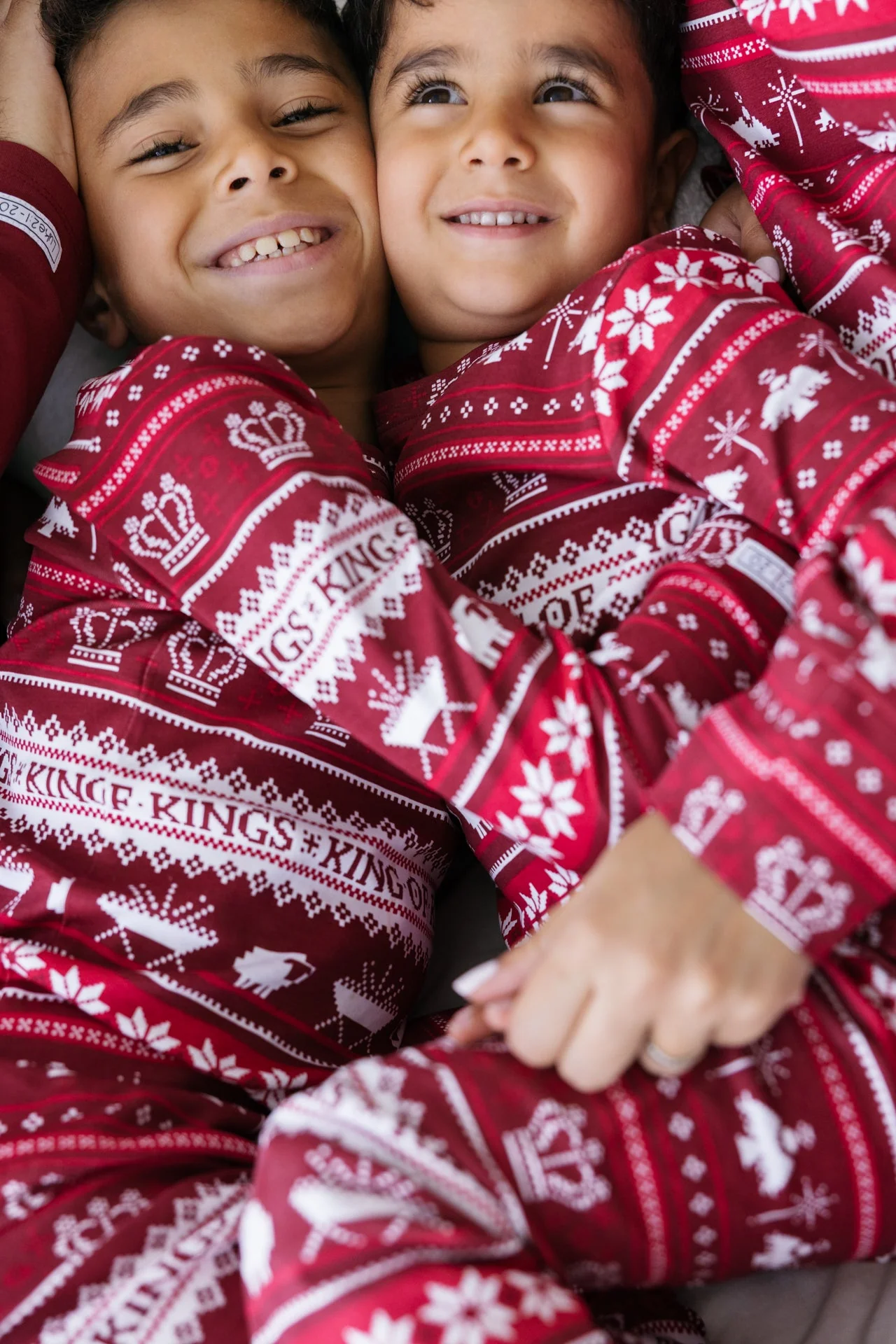 King of Kings Ruby Red PJ Long Sleeve Set Cotton - Image 6