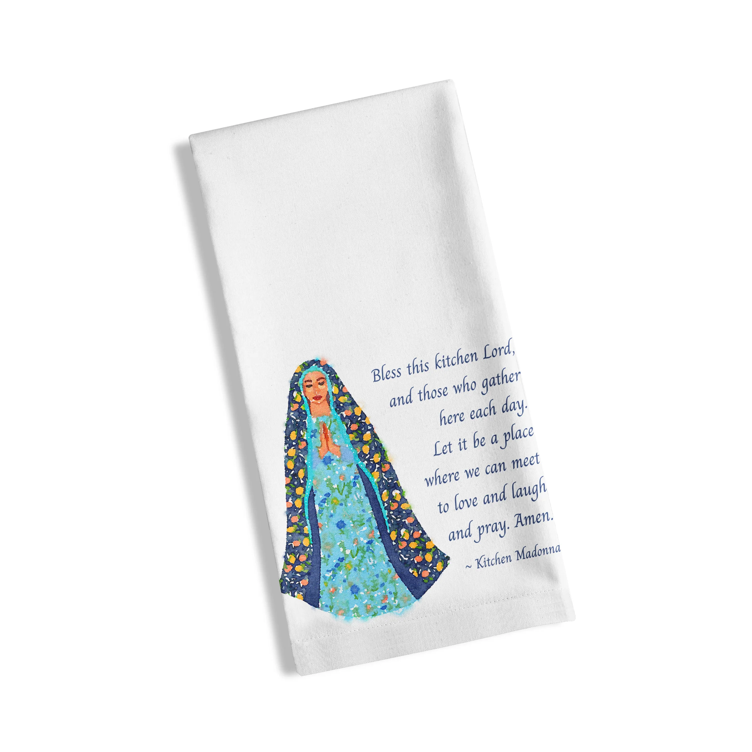 Kitchen Madonna Dish Towel - Image 3