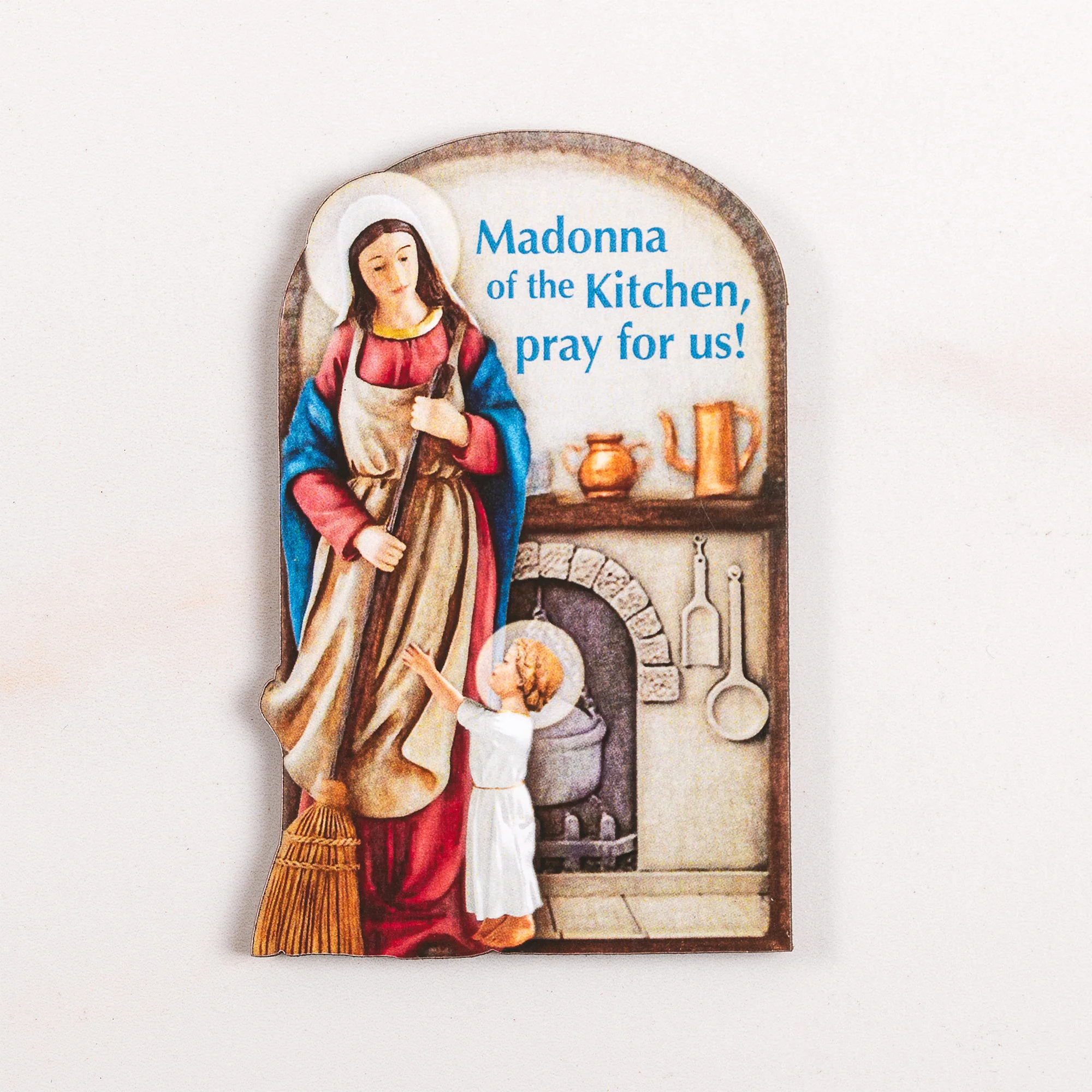 Kitchen Madonna Magnet - 3.5"