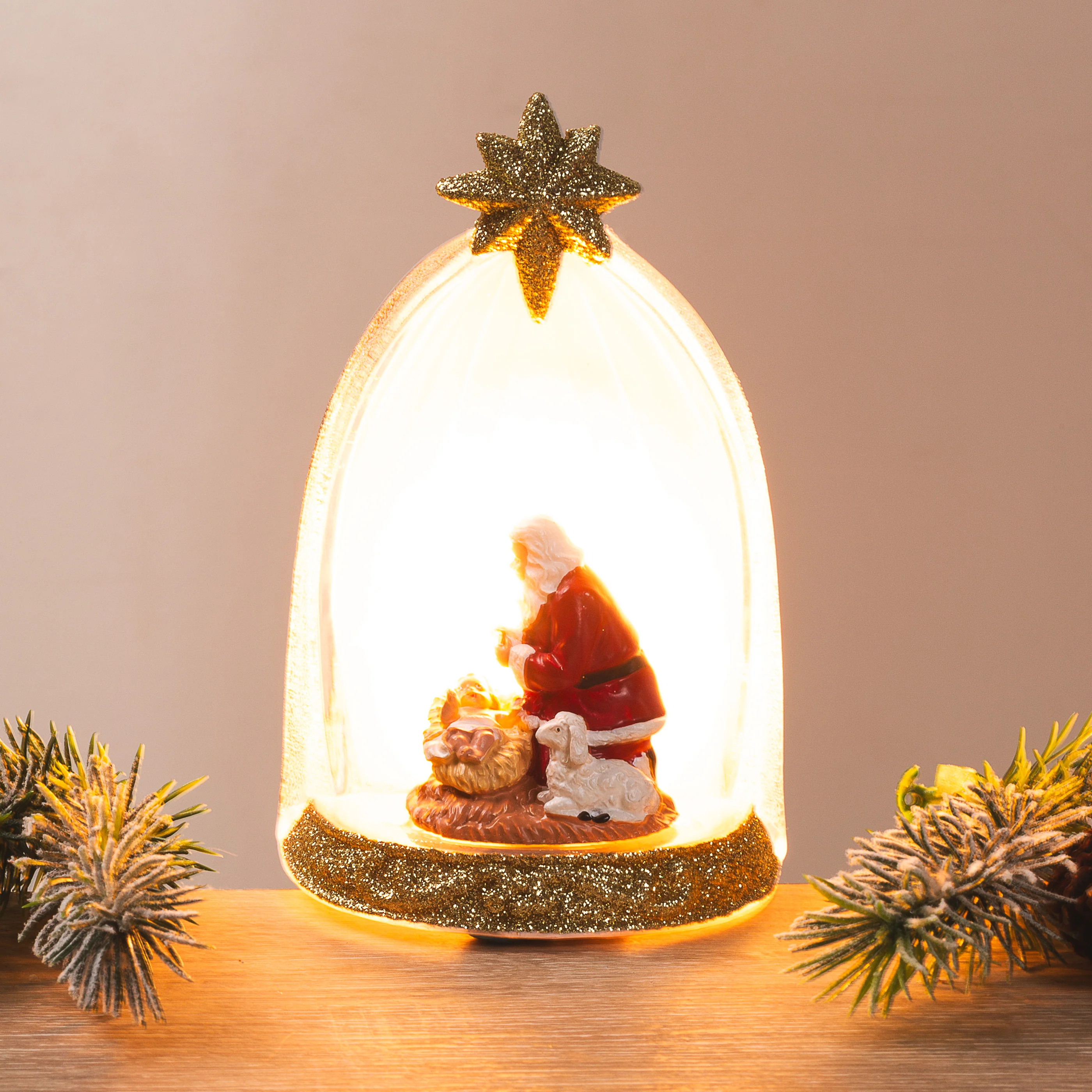 Kneeling Santa Night Light - Image 2