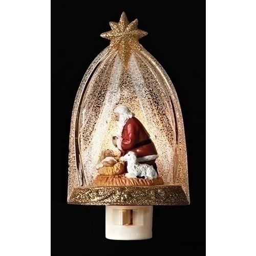 Kneeling Santa Night Light - Image 3