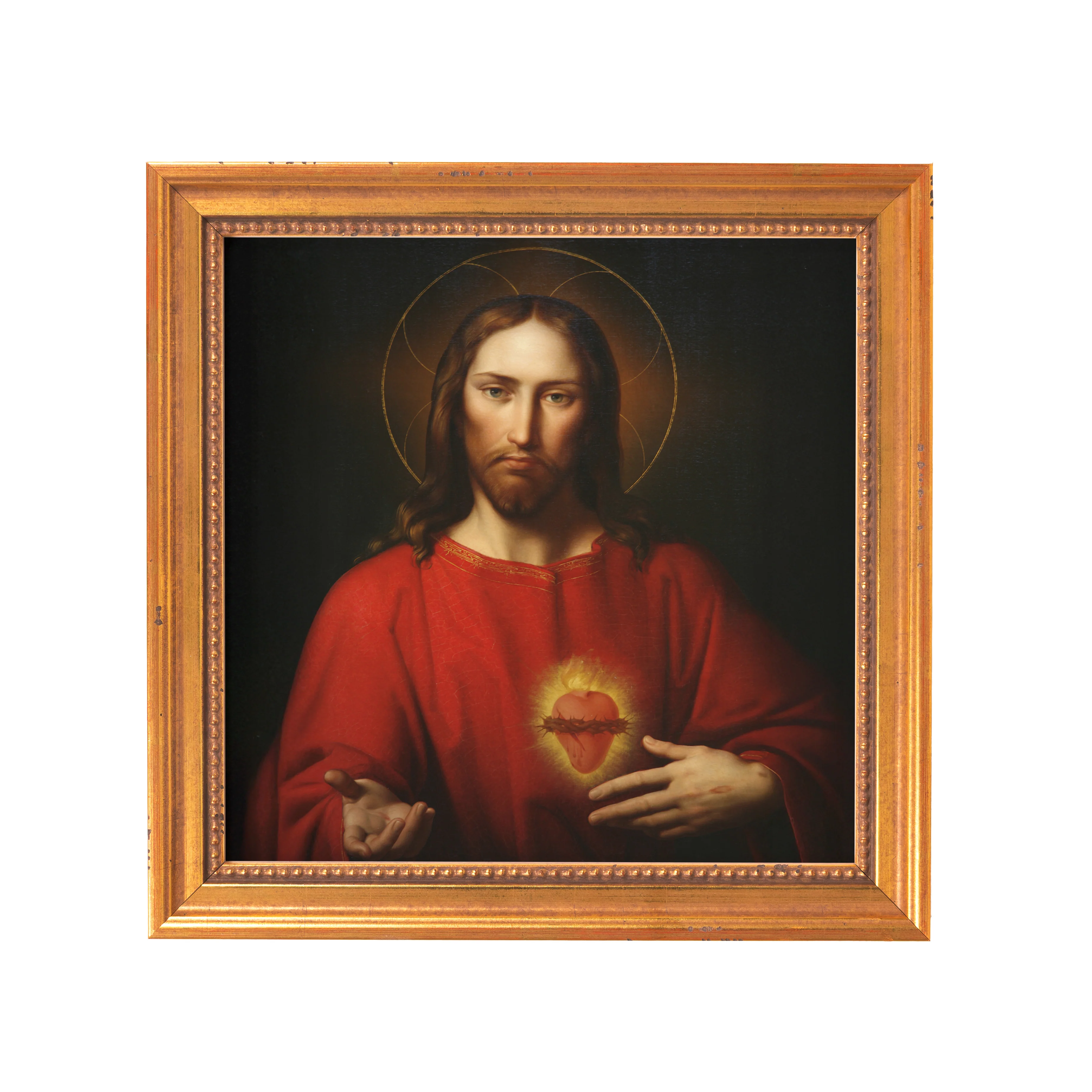 Kupelwieser's Sacred Heart of Jesus Framed Canvas - Sacred Mini Collection - Image 7