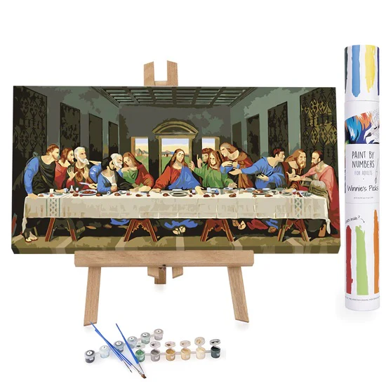 Last Supper Custom Paint By Numbers Set