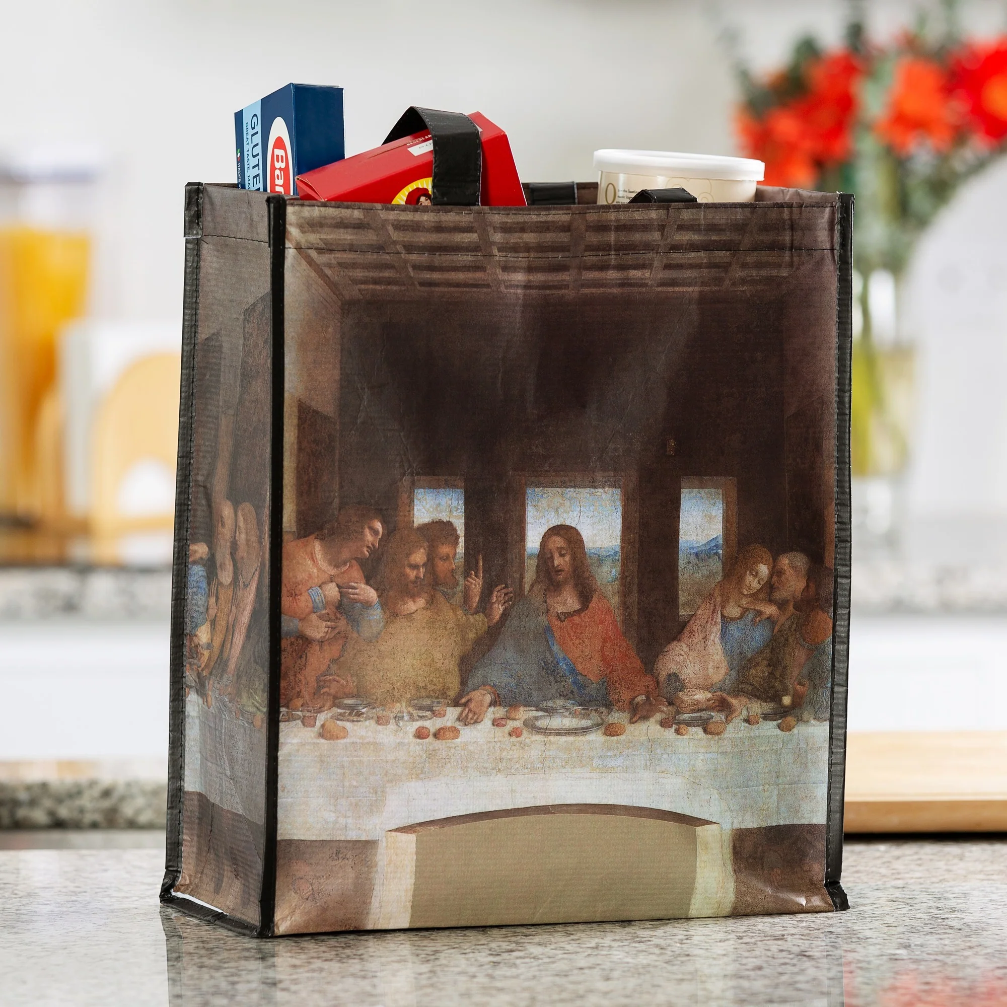 Last Supper Market Tote Bag - Image 4