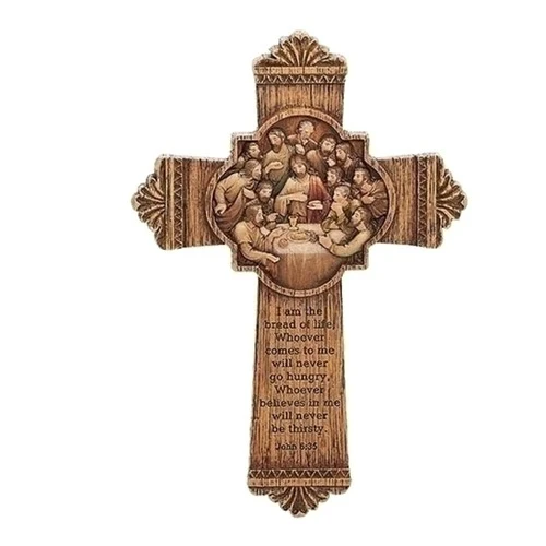 Last Supper Wall Cross - 10.25"