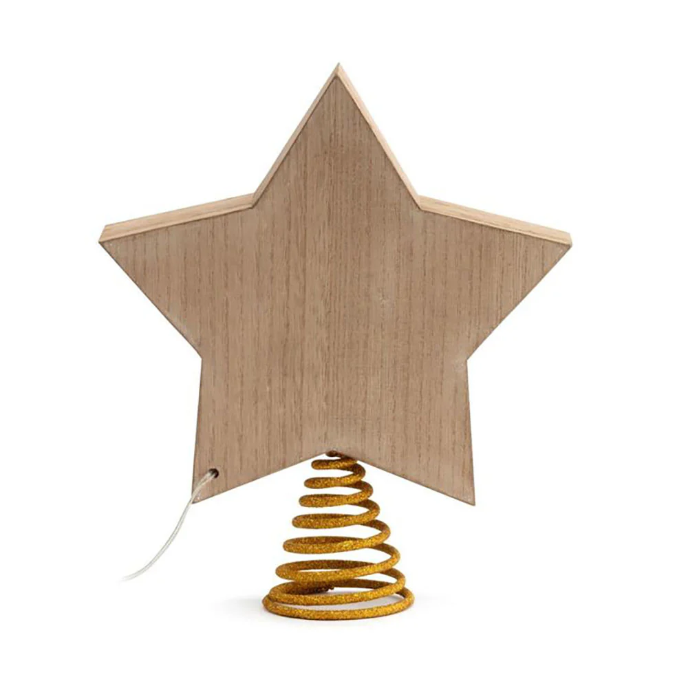 LED Star Nativity Tree Topper - 8.5" x 10" - Image 3