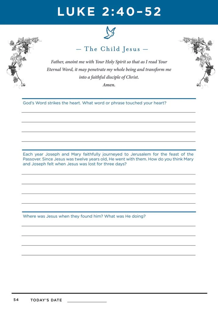 Life of Christ Lectio Divina Journal - Image 4