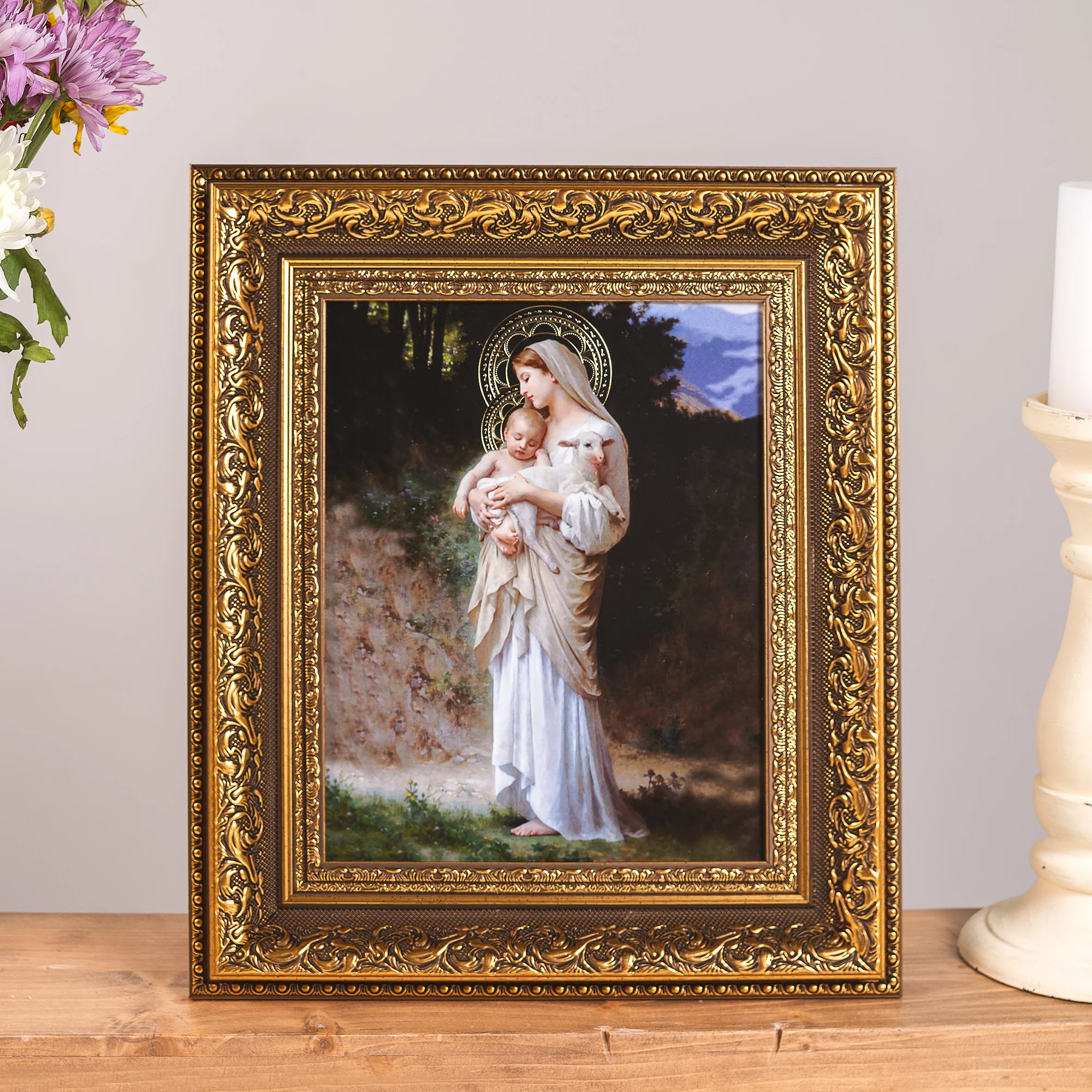 L'Innocence Florentine Framed Print - 8" x 10"
