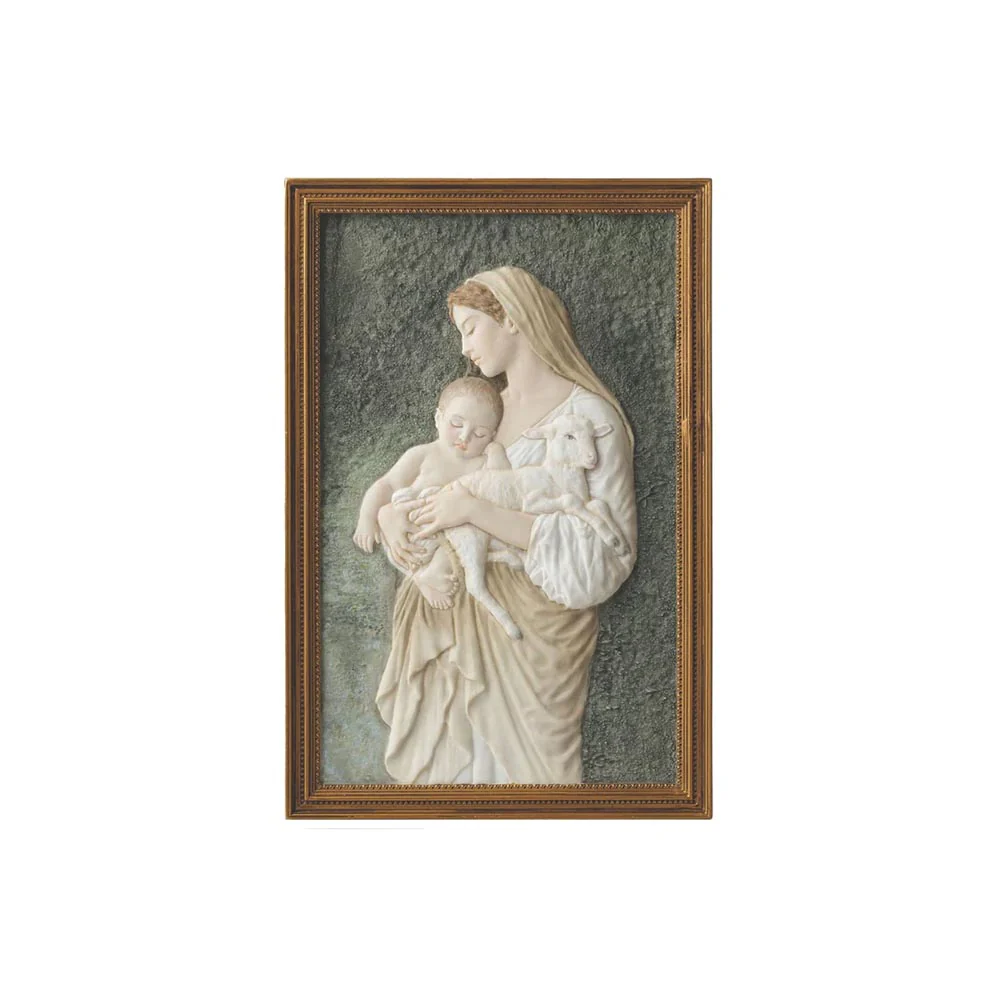 L'Innoncence Handpainted Plaque - Full Color - Image 2