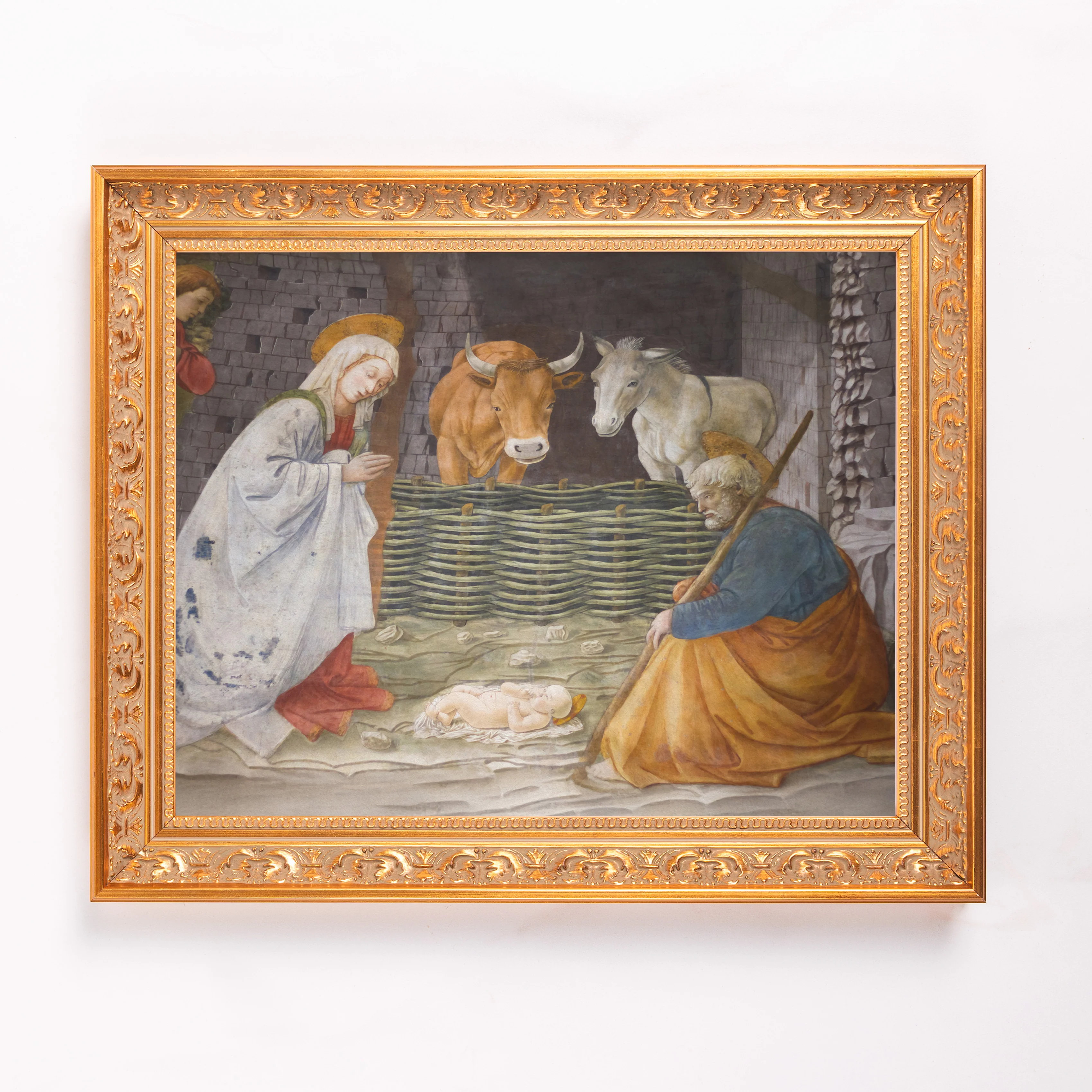 Lippi's The Nativity Framed Canvas - Sacred Classics Collection - Image 2