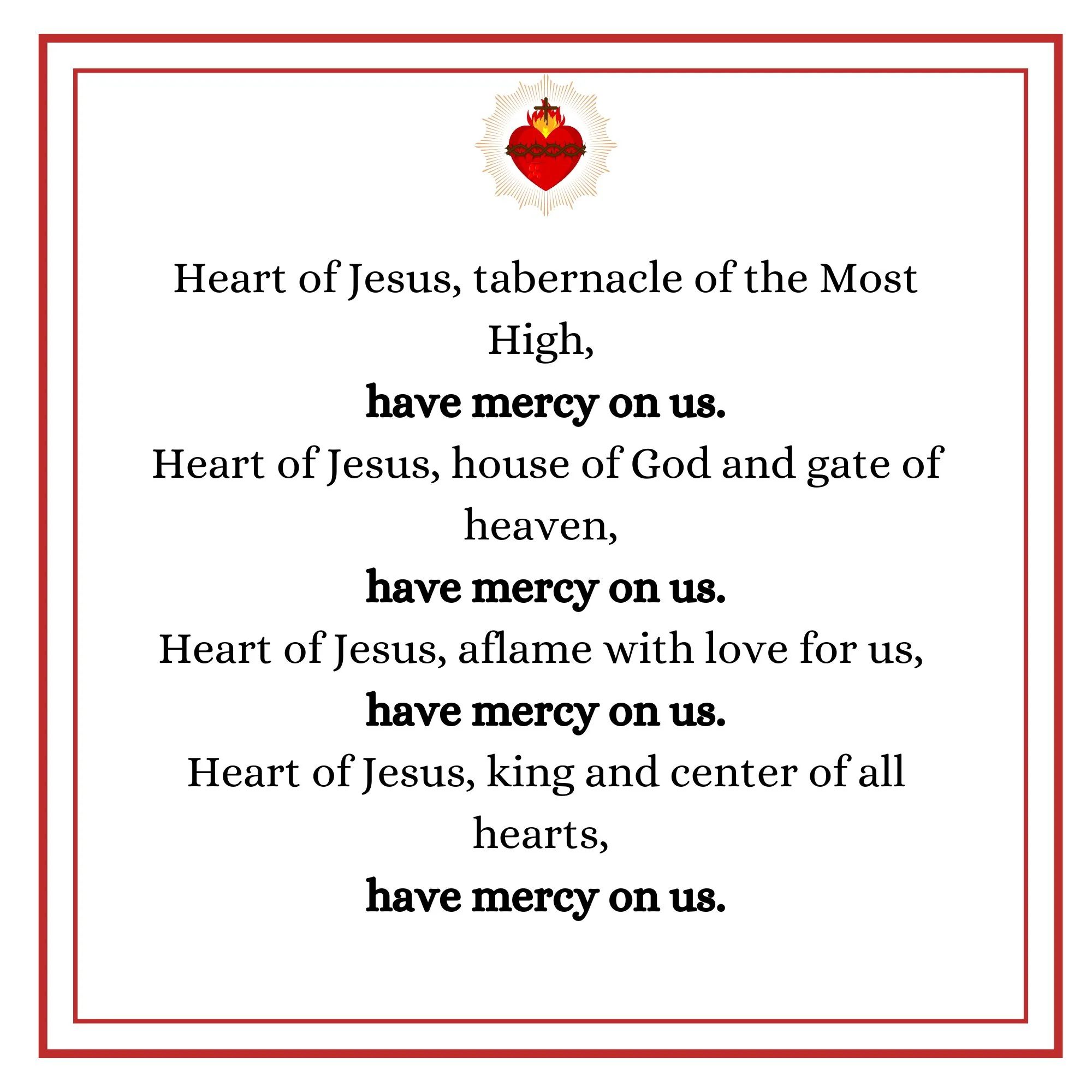 Litanies for Littles: Sacred Heart and Divine Mercy - Image 9