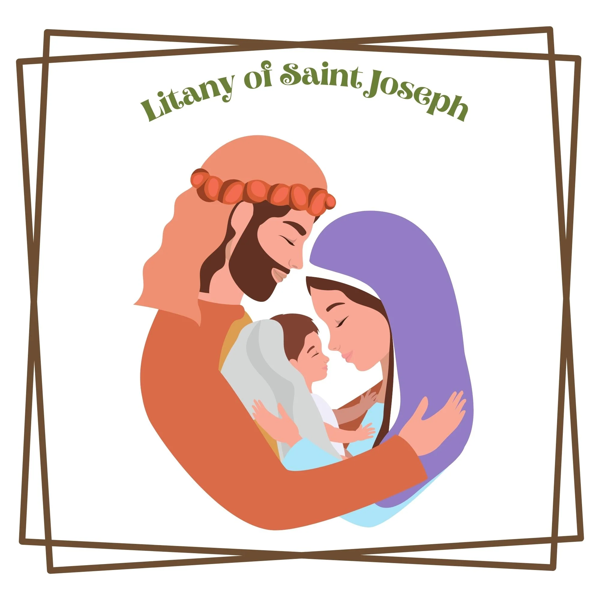 Litanies for Littles: The Most Blessed Virgin Mary and Saint Joseph - Image 4