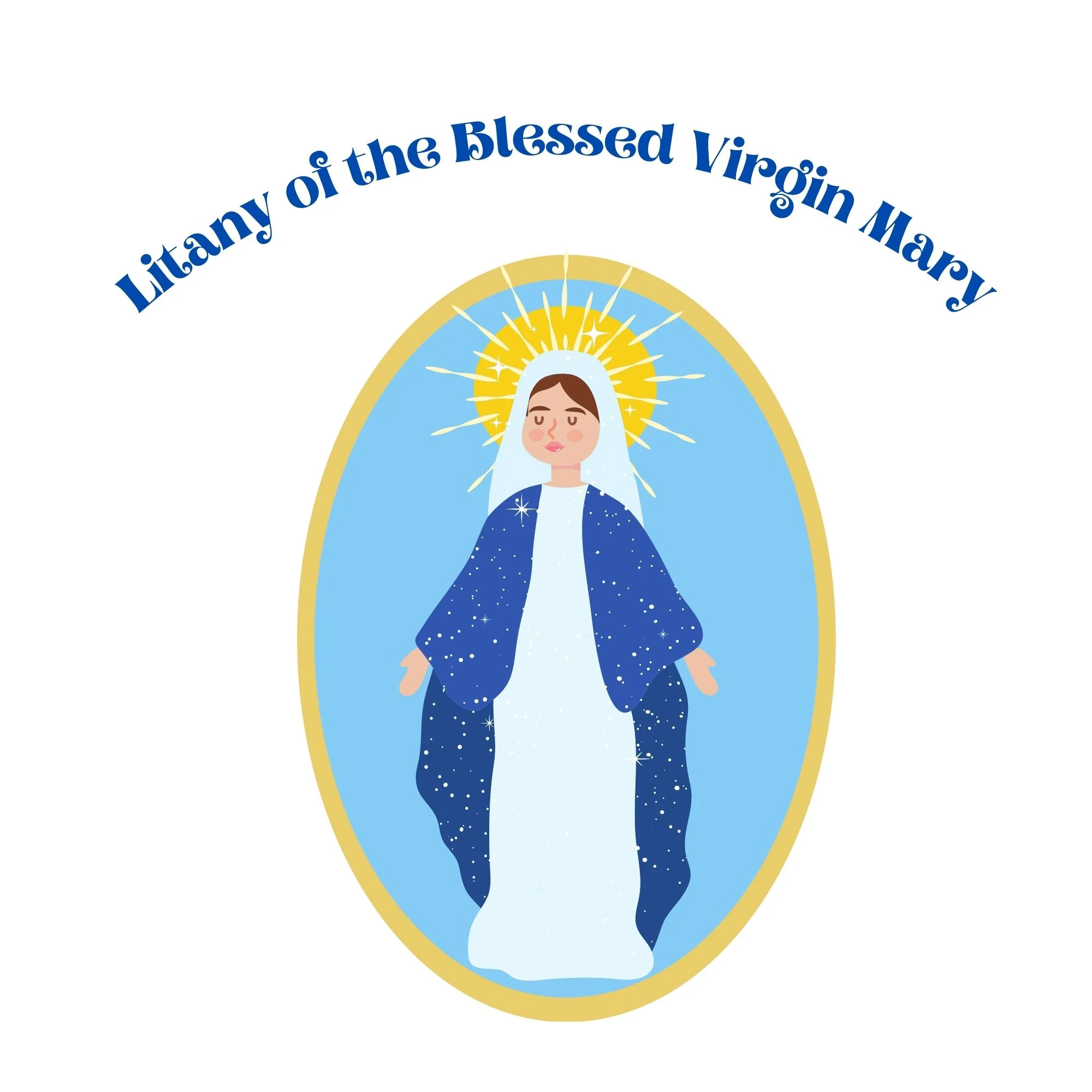 Litanies for Littles: The Most Blessed Virgin Mary and Saint Joseph - Image 8
