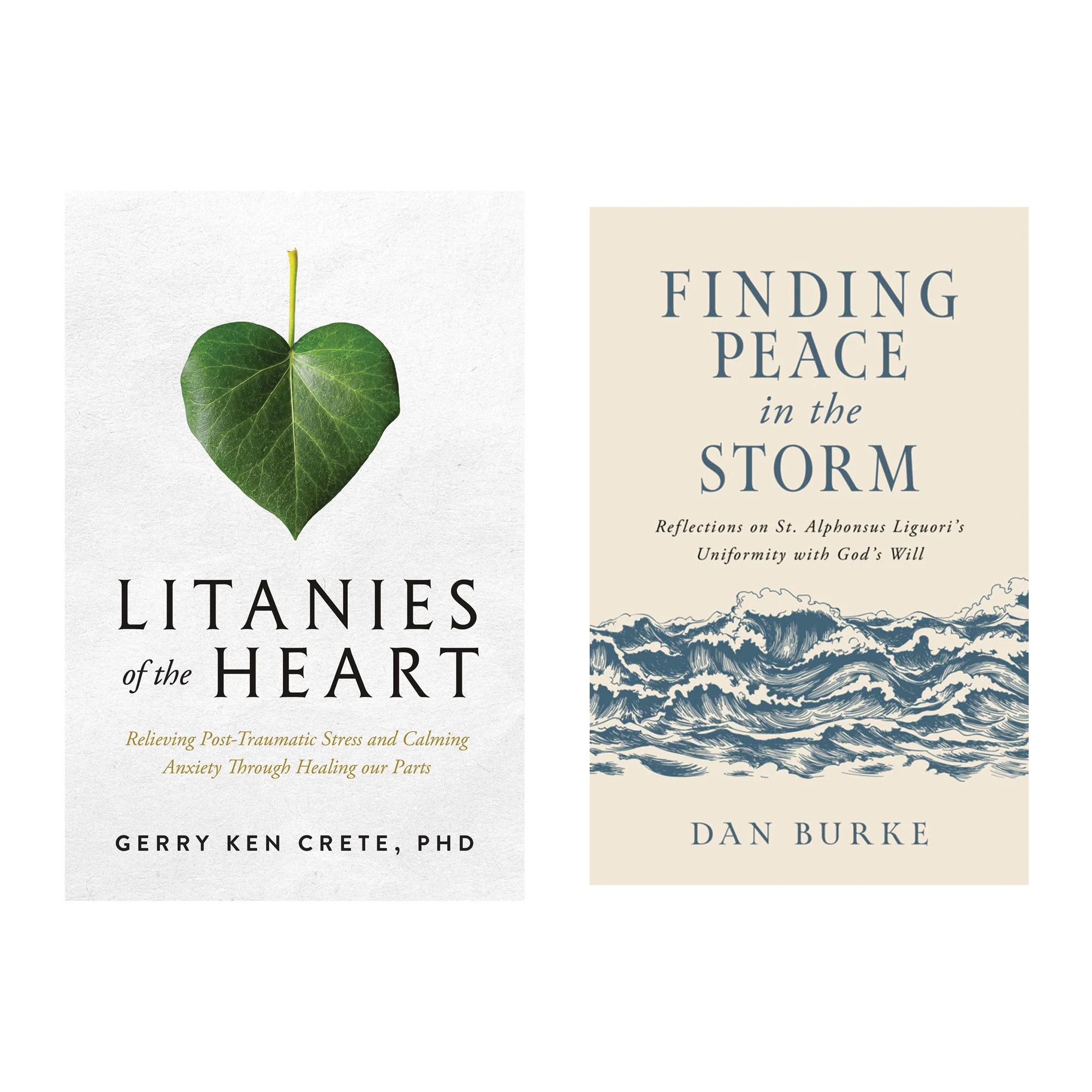 Litanies of the Heart: Relieving Post-Traumatic Stress and Calming Anxiety Through Healing Our Parts & Finding Peace in the Storm: Reflections on St. Alphonsus Liguori's Uniformity with God's Will (2 Book Set) - Image 2