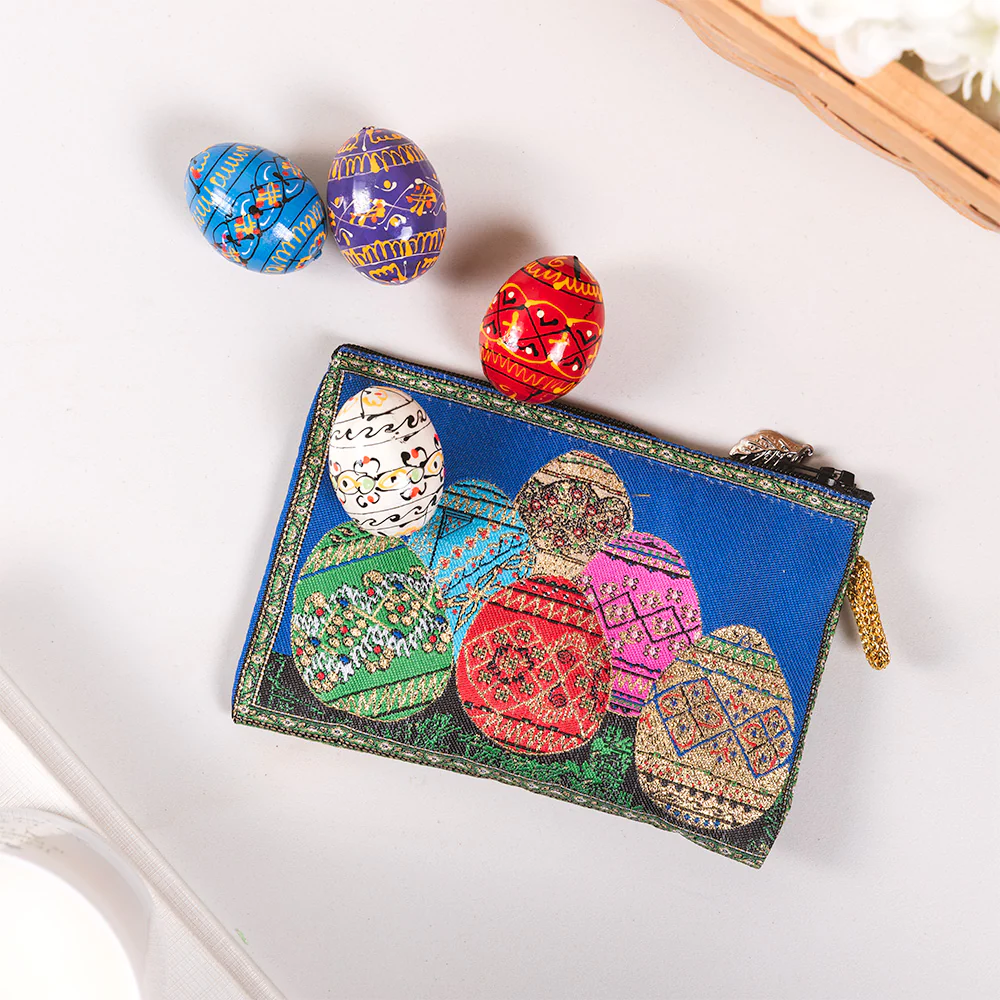 Living Easter: 50 Days to Practice Resurrection & Handpainted Pysanky Egg Set with Tapestry Pouch Gift Set - Image 3