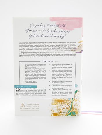 Living the Word Catholic Women's Bible - Image 2