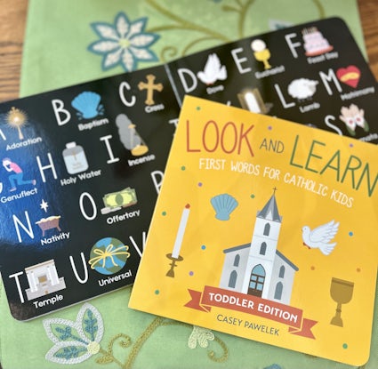 Look and Learn: First Words for Catholic Kids (Board Book) - Image 7