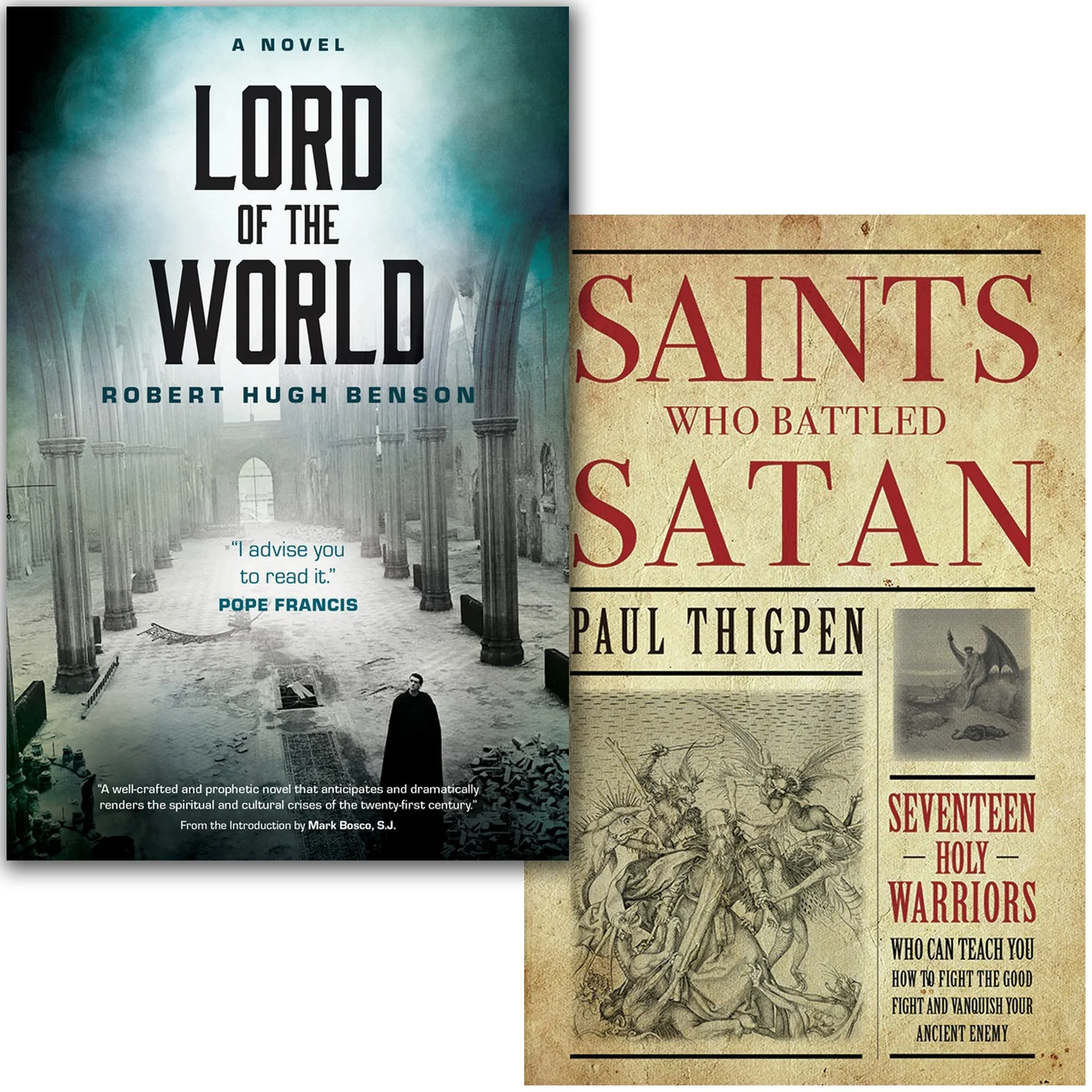 Lord of the World & Saints Who Battled Satan (2 Book Set)