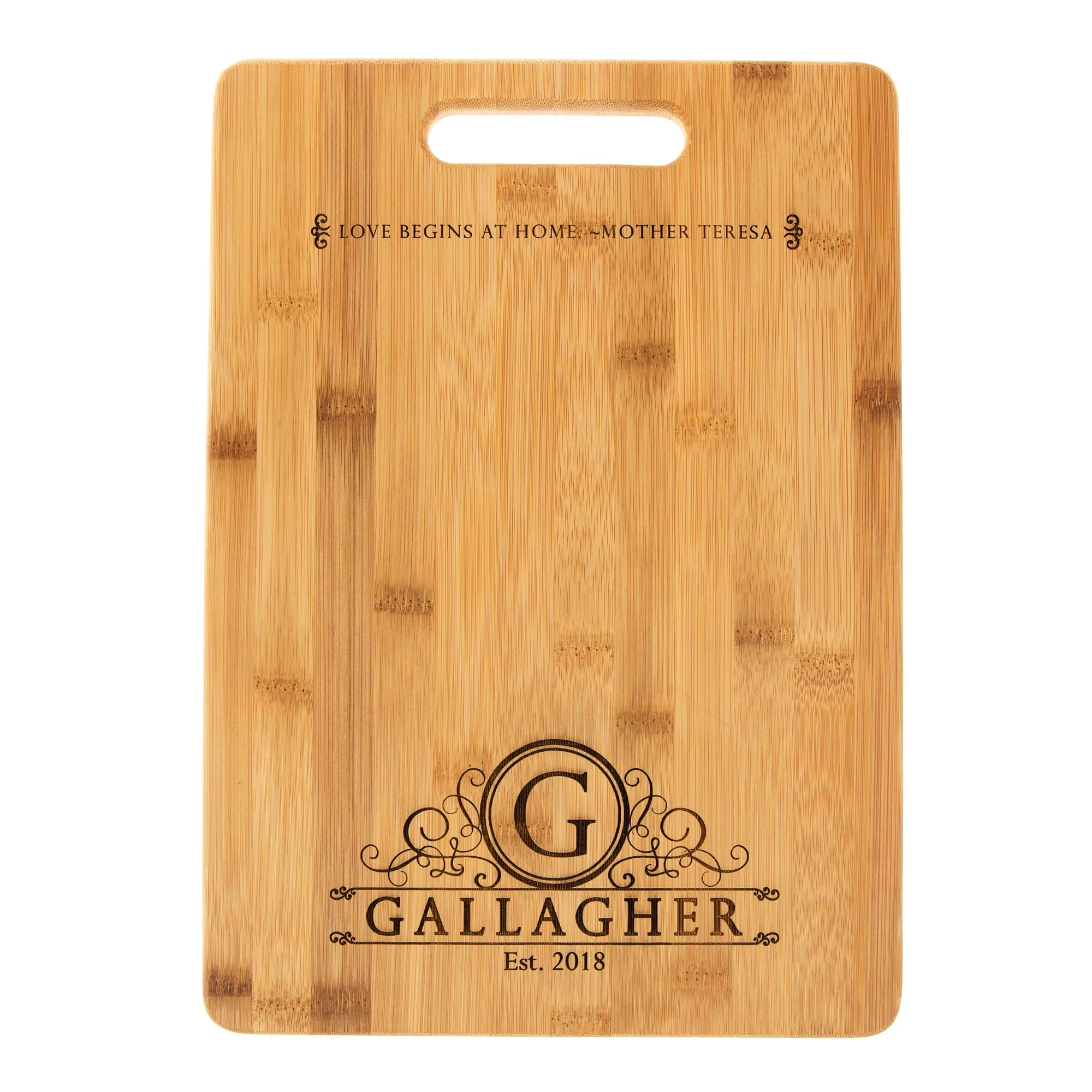 Love Begins at Home Cutting Board - Image 2