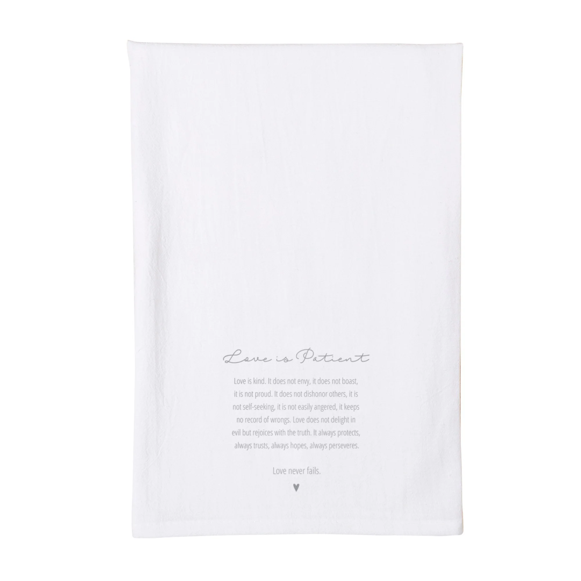 Love Is Patient Dish Towel - Image 2