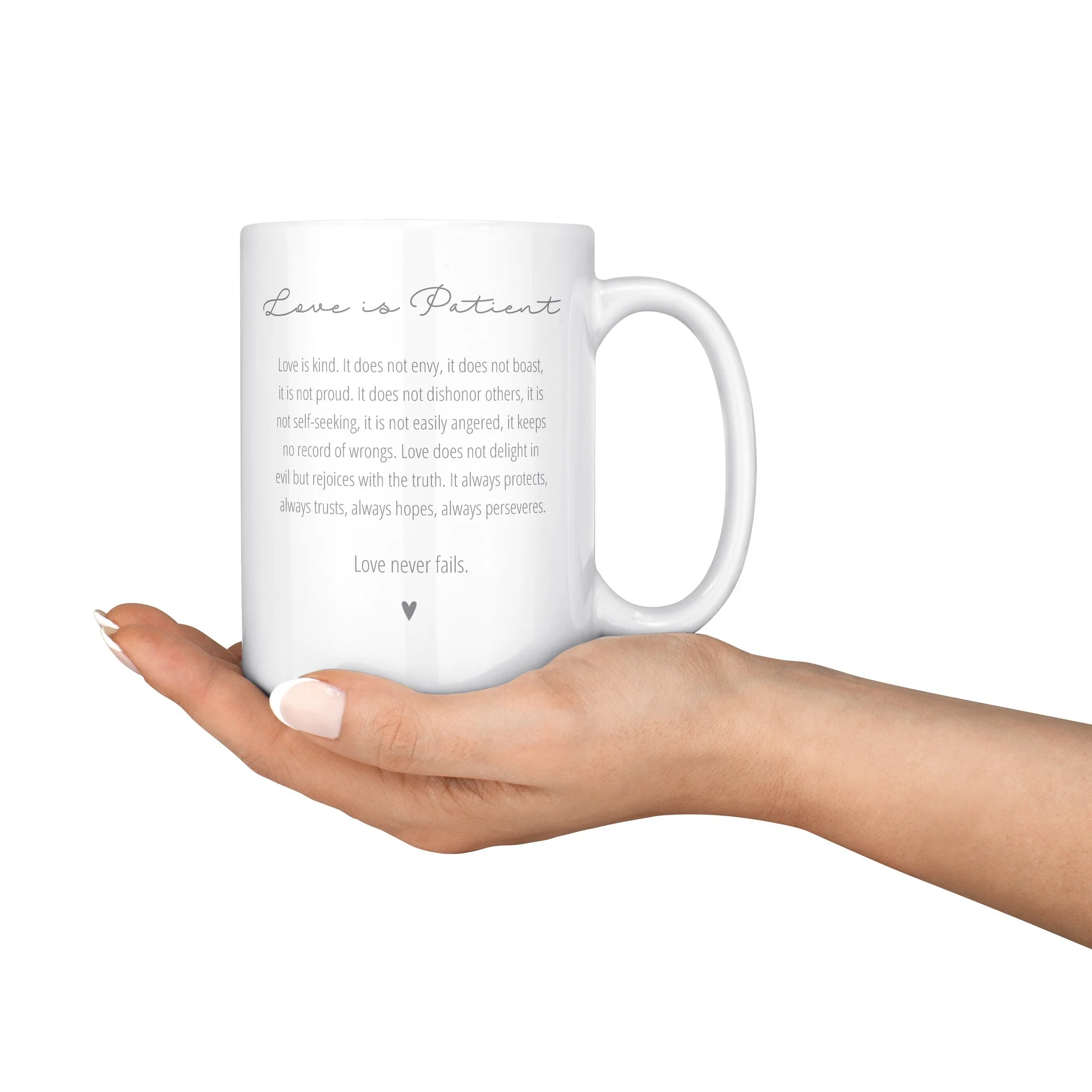 Love is Patient Mug - Image 3