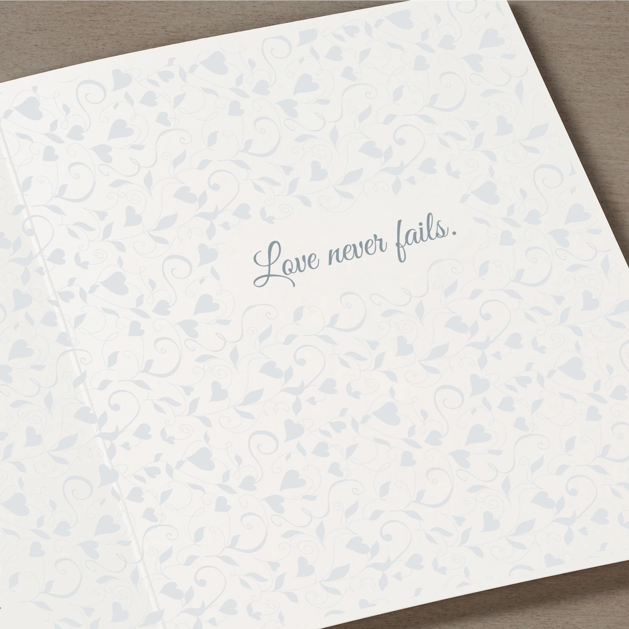 Love Is Patient Wedding Greeting Card - Image 2