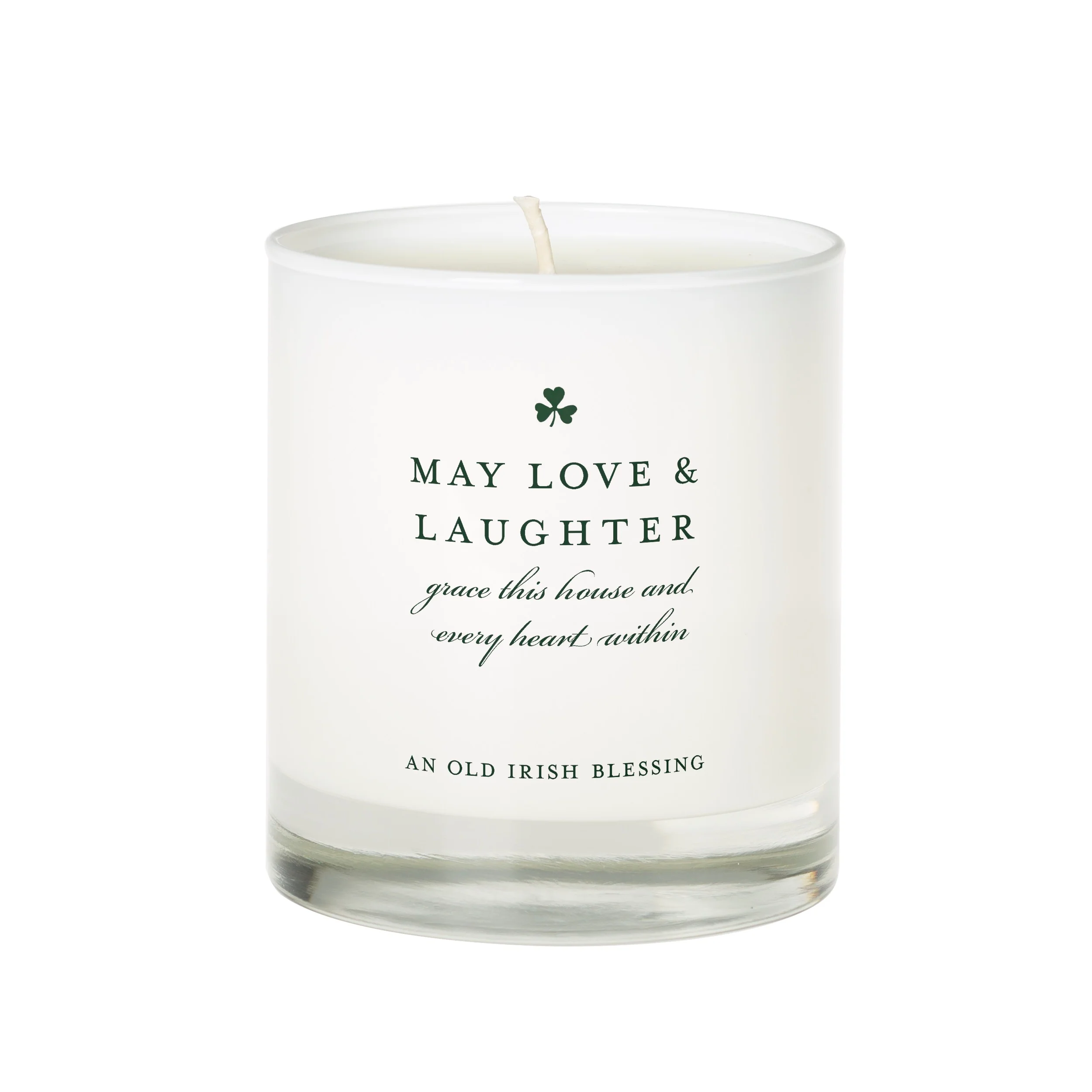 Love & Laughter Irish Blessing Candle - Image 2