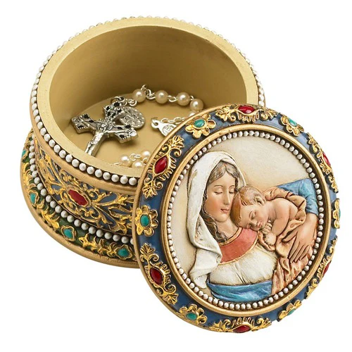 Madonna & Child Keepsake Box - Image 2