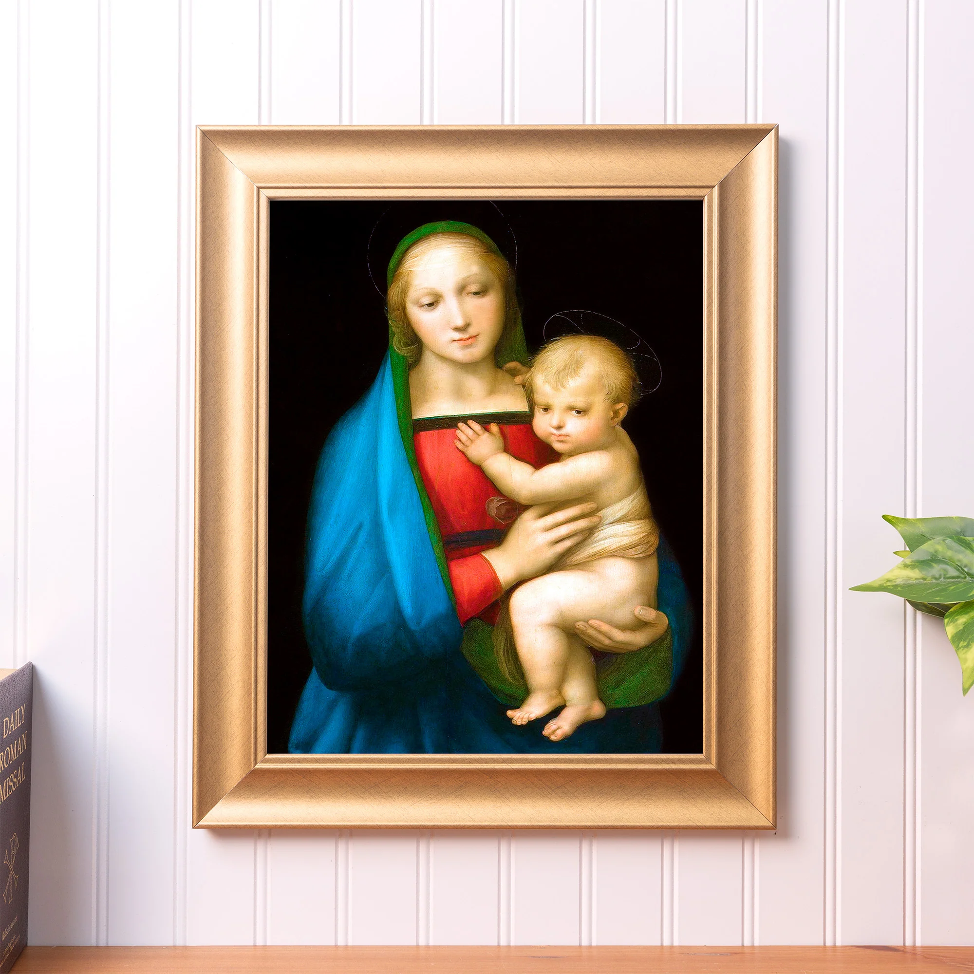 Madonna Del Granduca Gold Framed Print - Multiple Sizes - Image 2