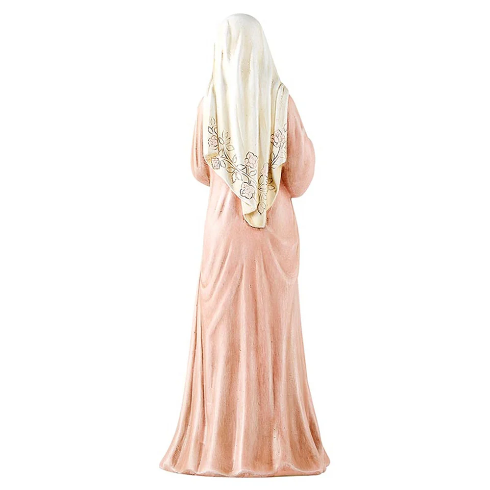 Madonna of the Roses Statue - 8.25" - Image 4