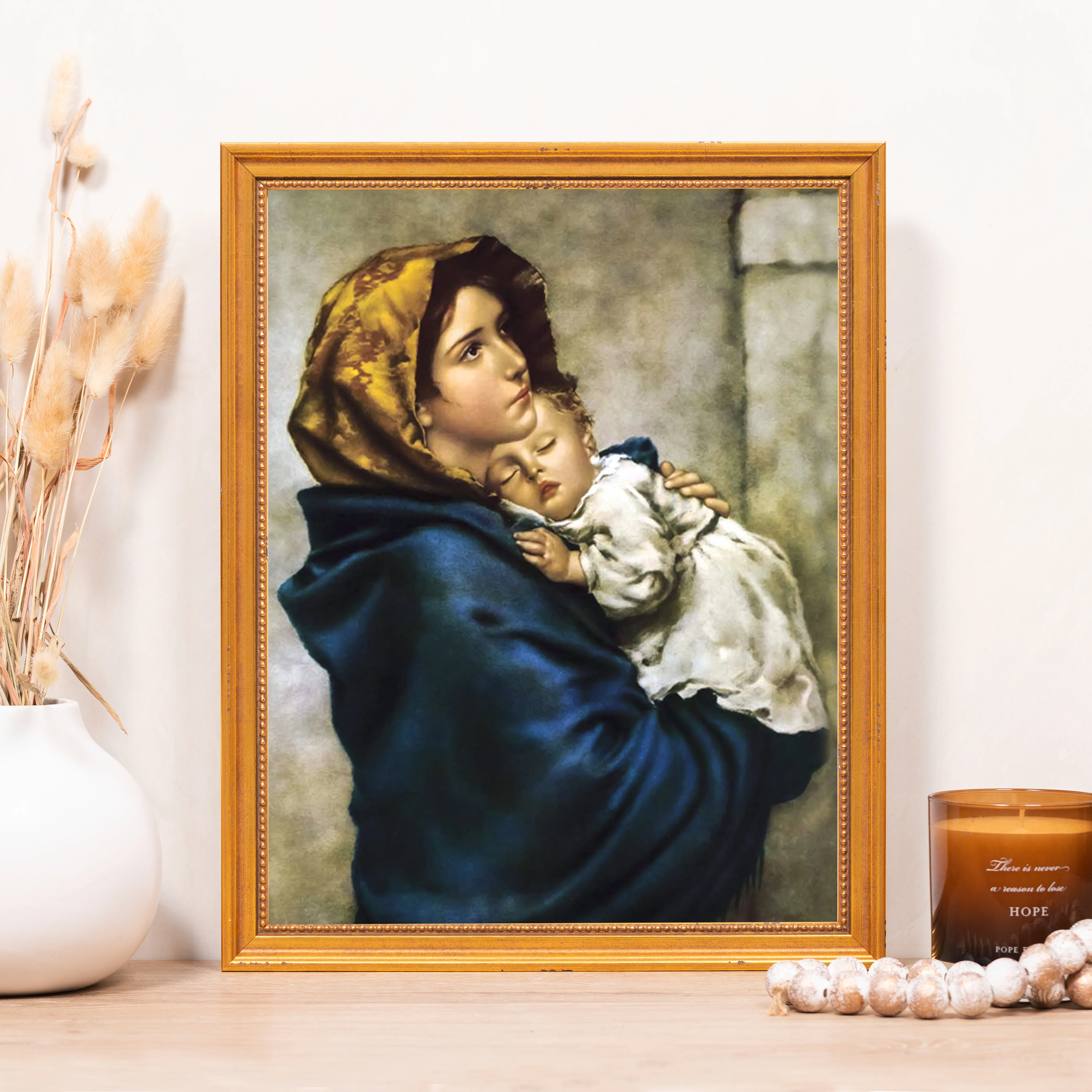 Madonna of the Streets Framed Canvas - Sacred Classics Collection - Image 5