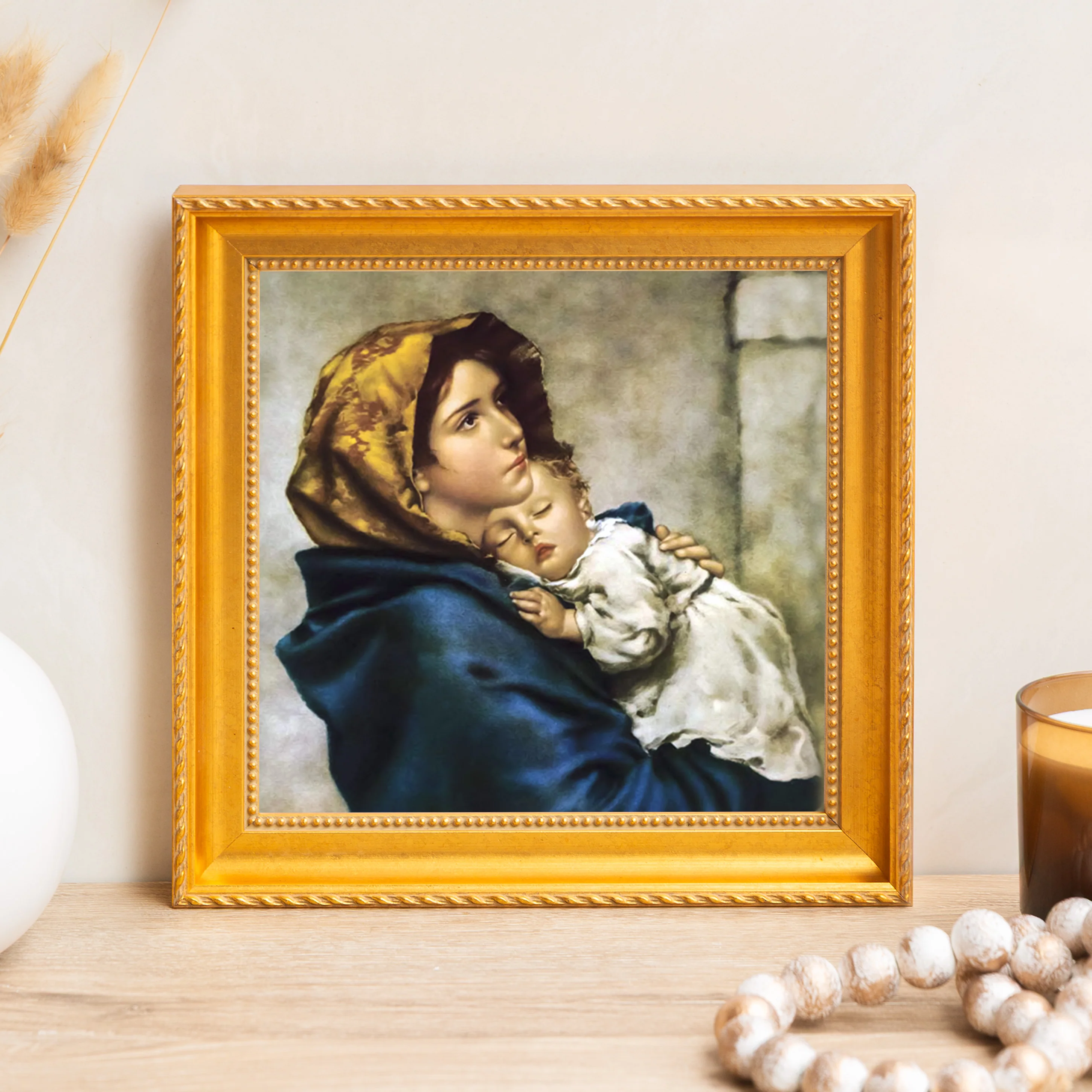 Madonna of the Streets Framed Canvas - Sacred Mini Collection - Image 4