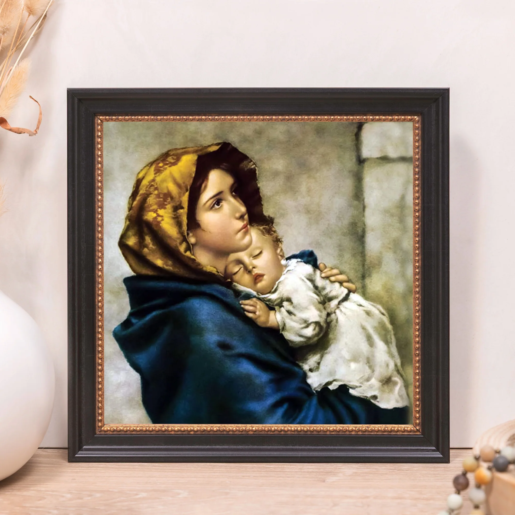 Madonna of the Streets Framed Canvas - Sacred Mini Collection - Image 8