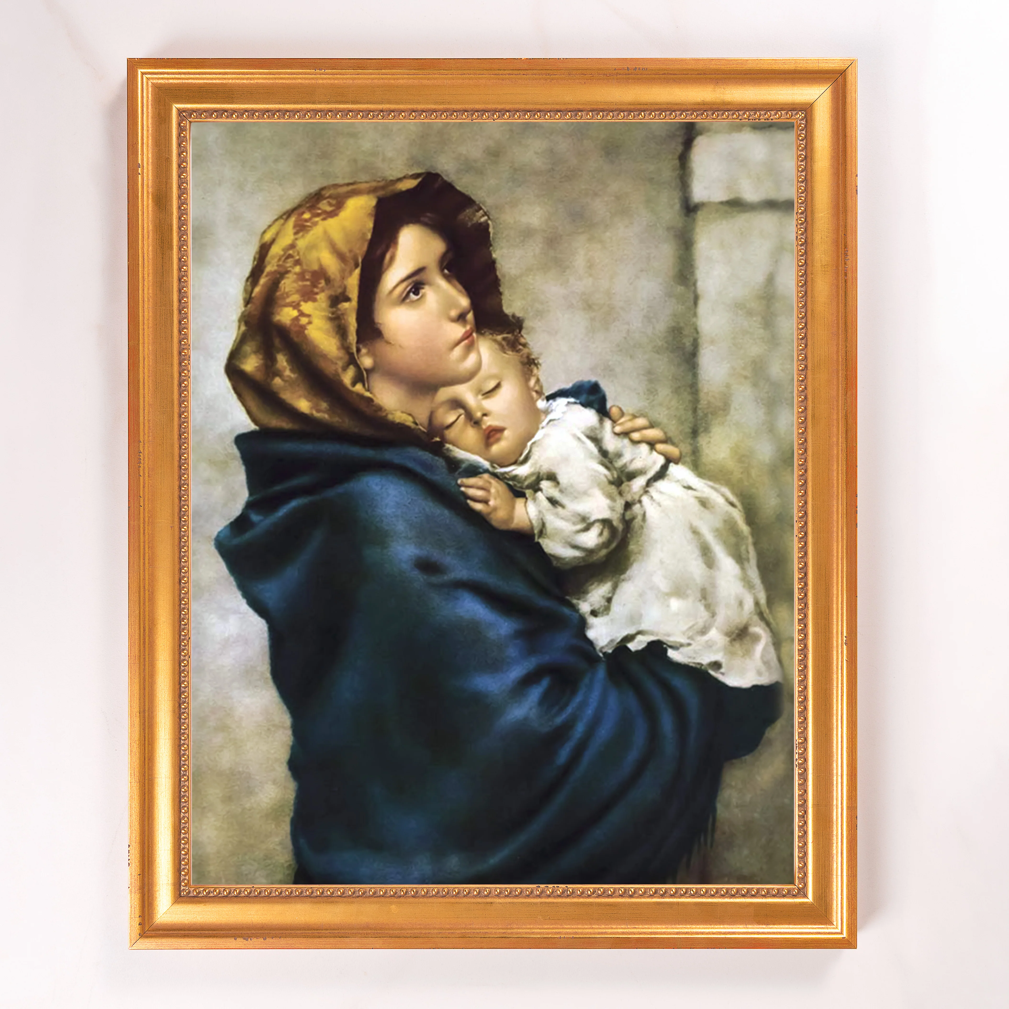 Madonna of the Streets Framed Canvas - Sacred Signature Collection - Image 4
