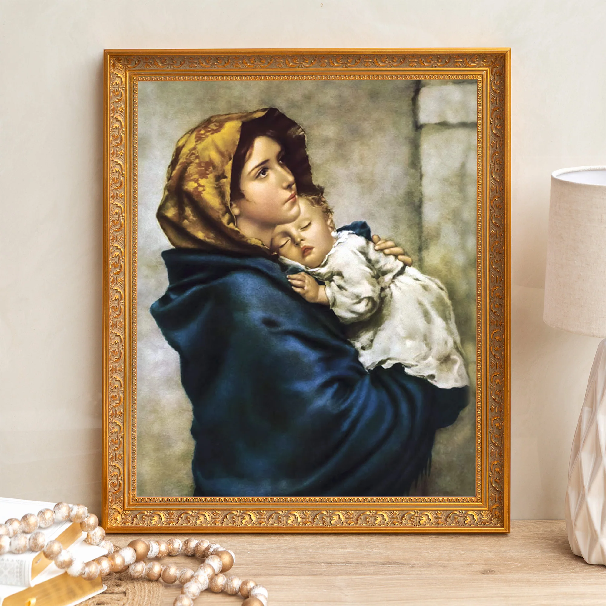 Madonna of the Streets Framed Canvas - Sacred Signature Collection - Image 5