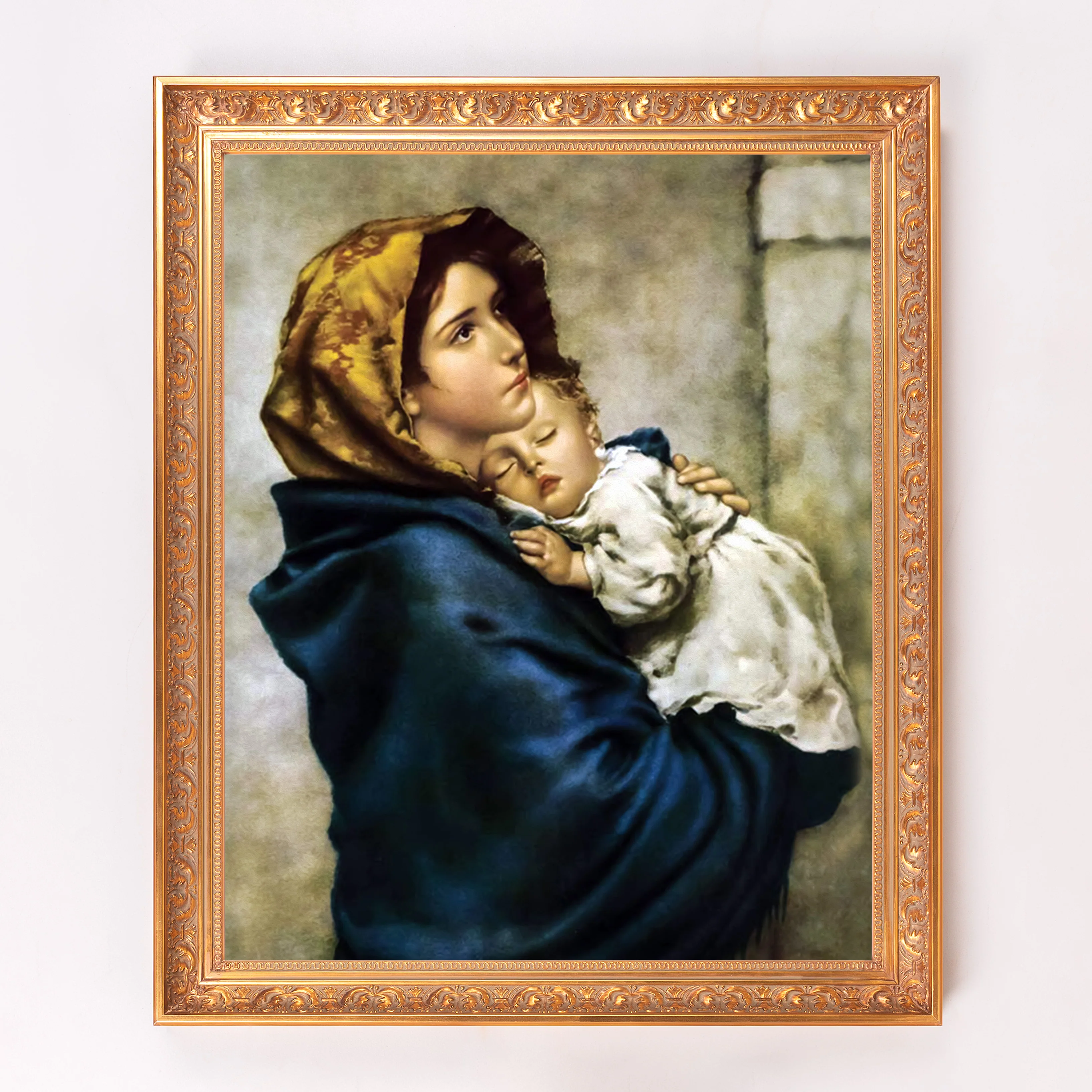 Madonna of the Streets Framed Canvas - Sacred Signature Collection - Image 6