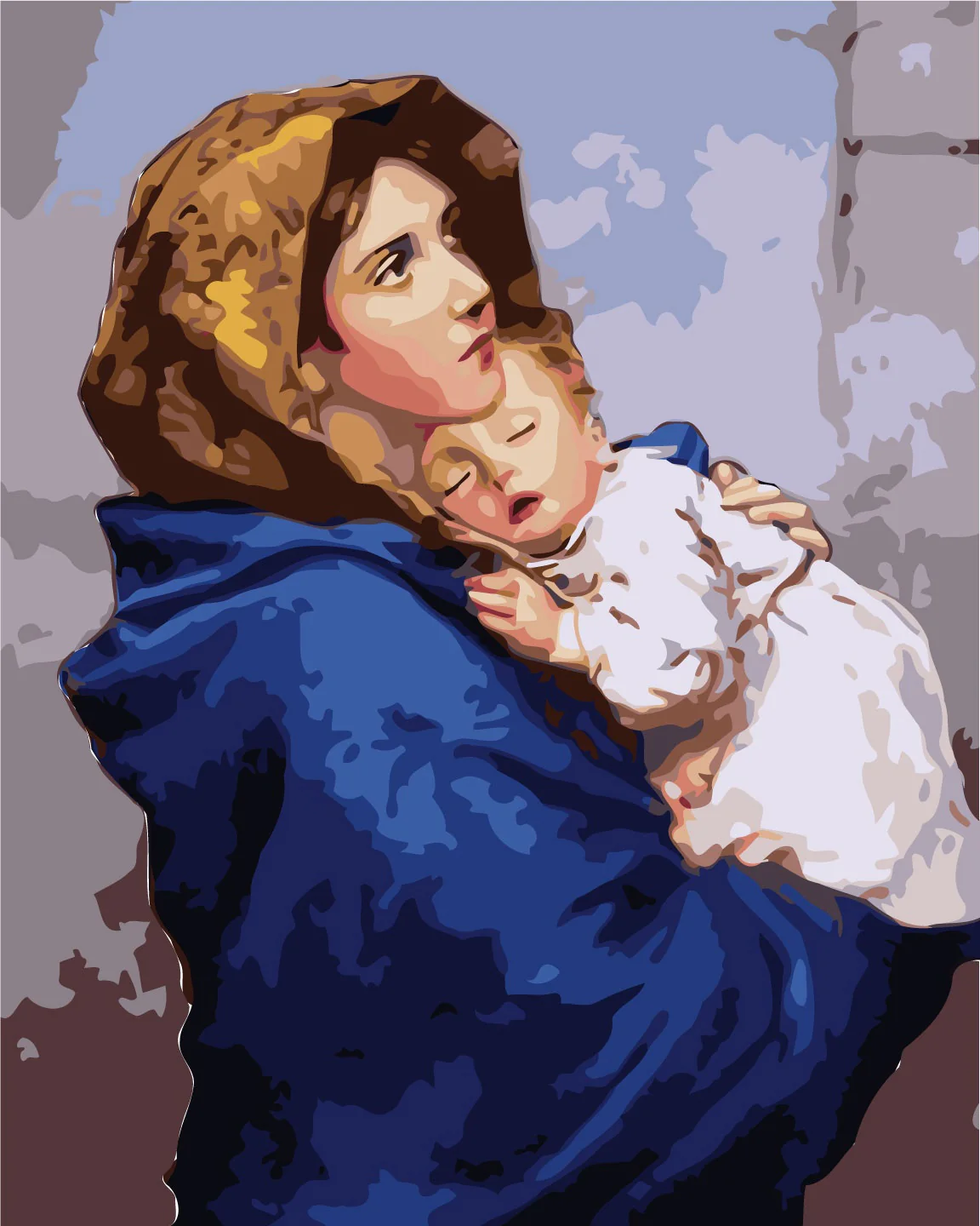 Madonna of the Streets Paint By Numbers Set