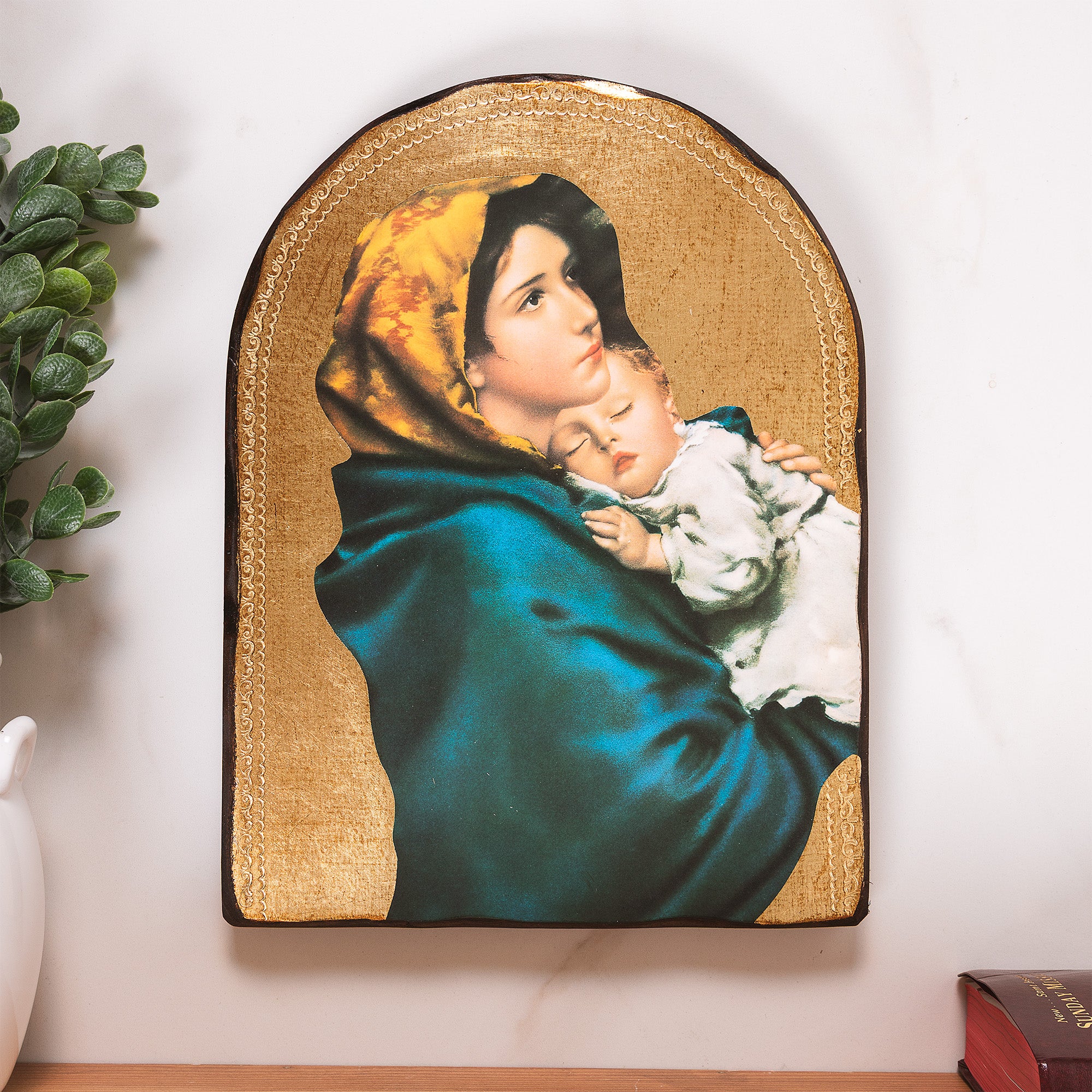 Madonna of the Streets Plaque - 13.8" x 10.4"