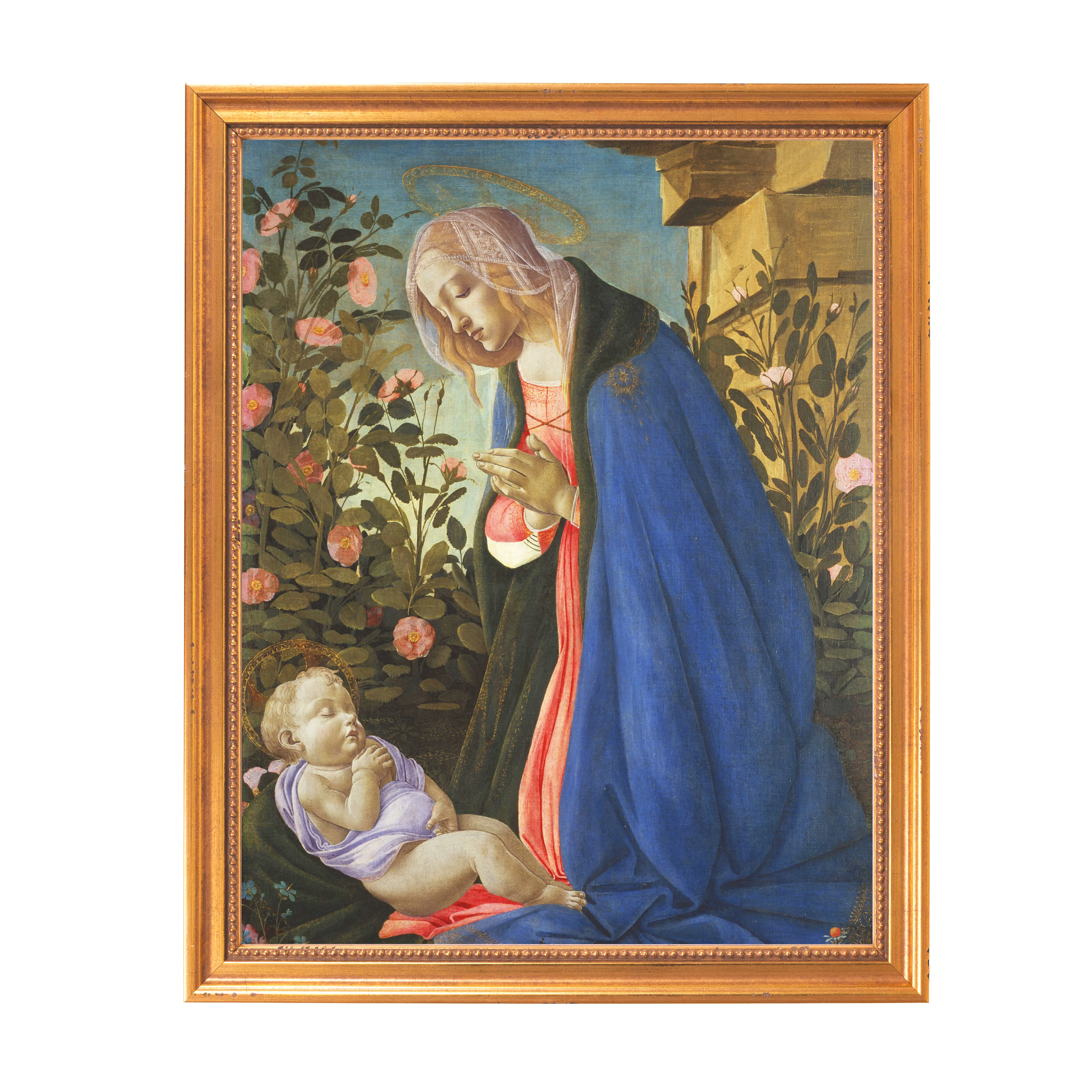 Madonna & the Sleeping Christ Child Framed Canvas - Sacred Classics Collection - Image 7