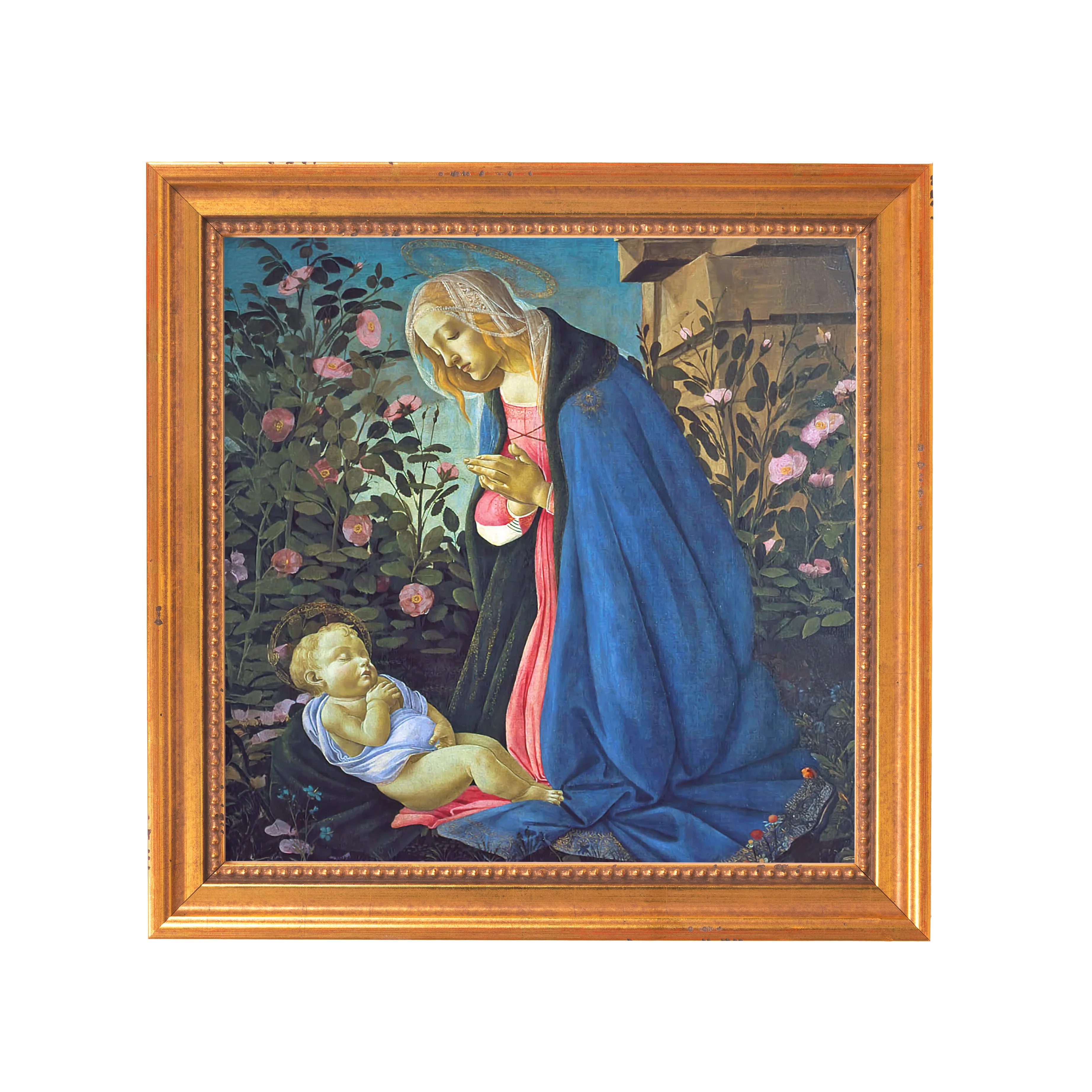 Madonna & the Sleeping Christ Child Framed Canvas - Sacred Mini Collection - Image 7