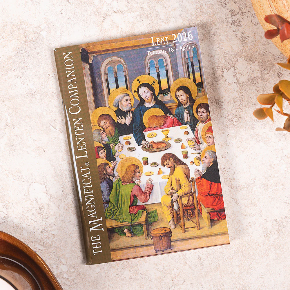 Magnificat Lenten Companion & Ecce Homo Sacrifice Tenner Rosary (Gift Set) - Image 2