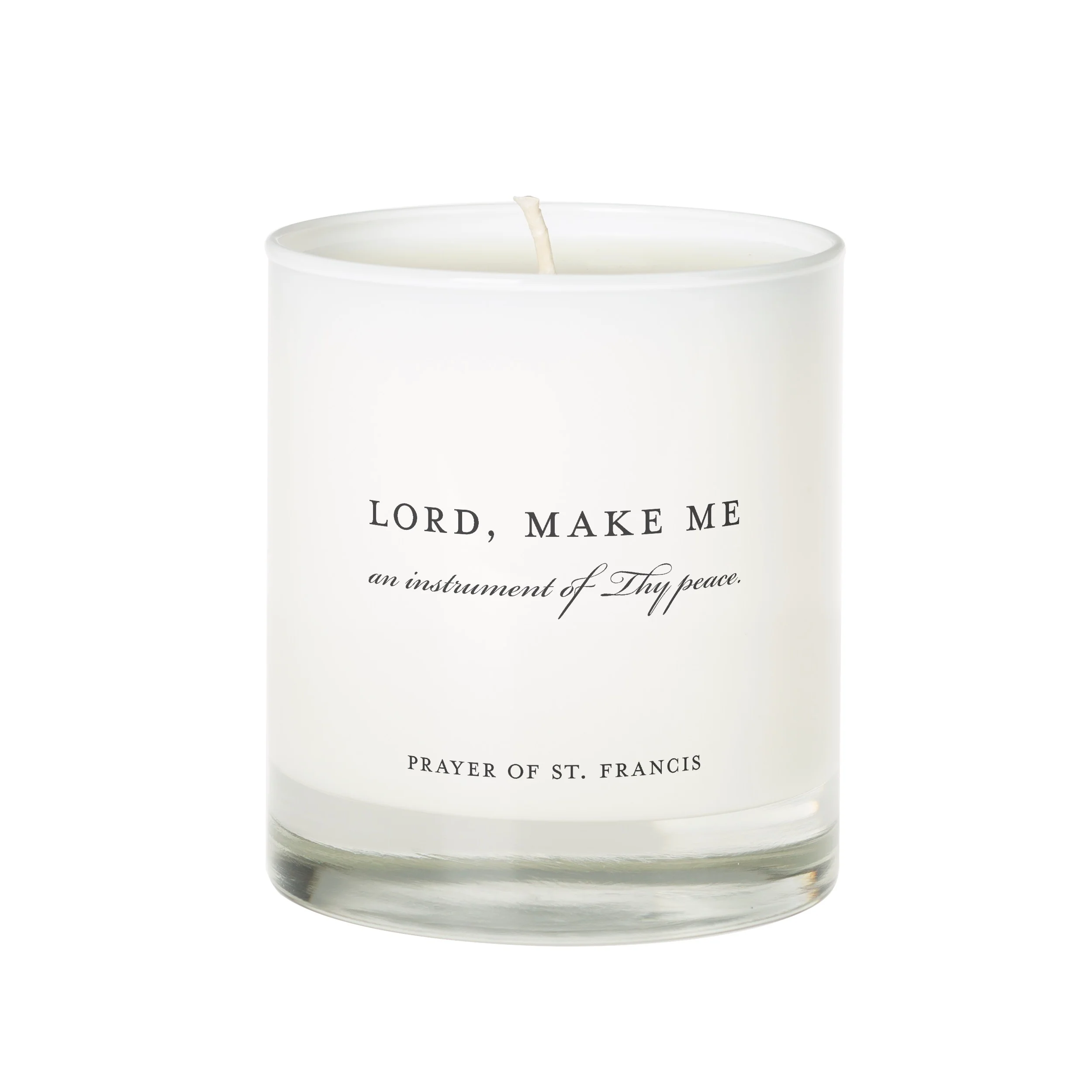 Make Me An Instrument Of Your Peace Scented Candle - Image 3