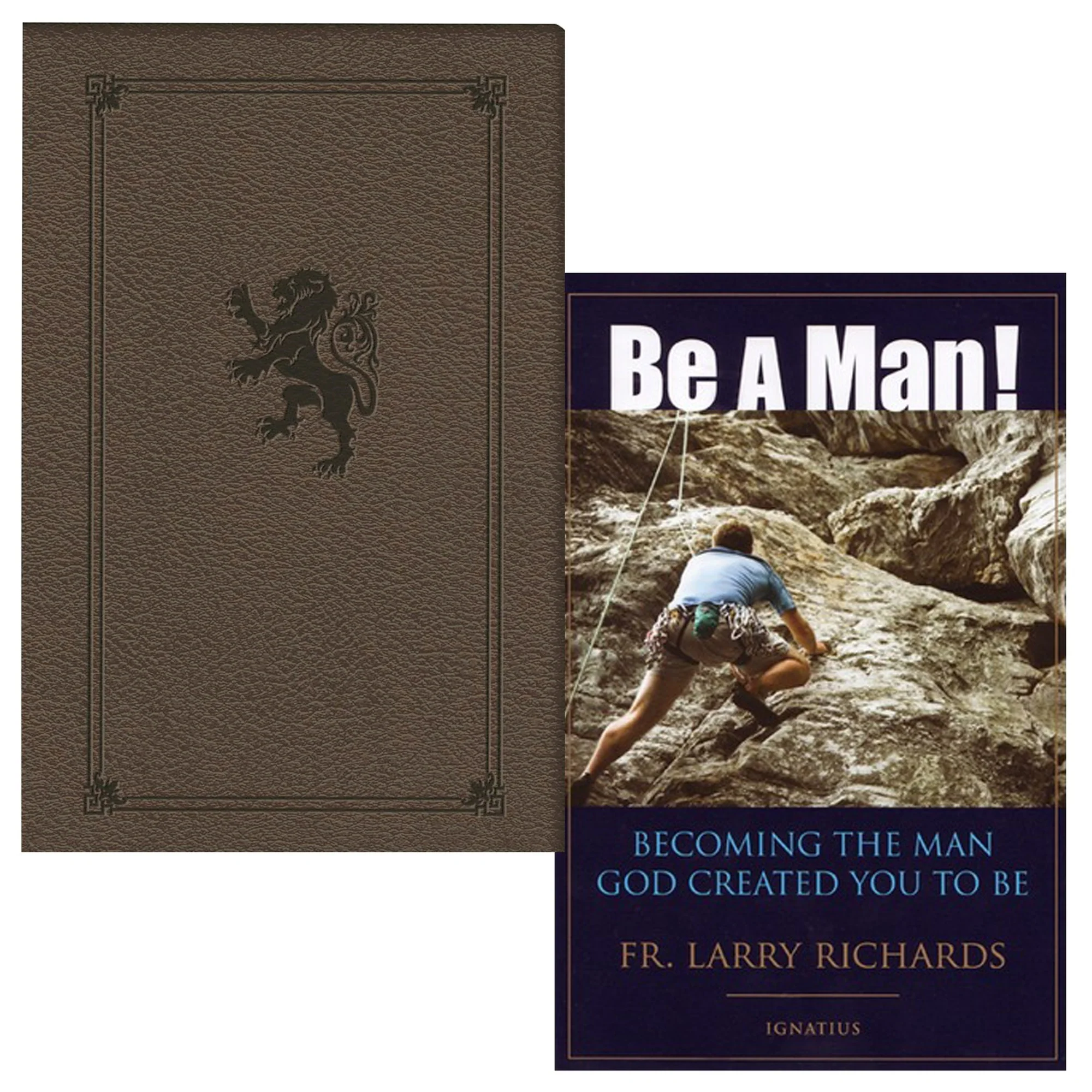 Manual for Men & Be A Man! -Becoming The Man God Created You To Be (2 Book Set)