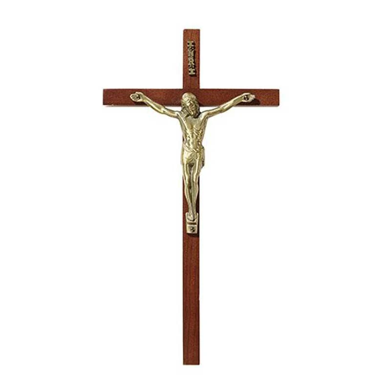 Maple Hardwood Crucifix - 10" - Image 3