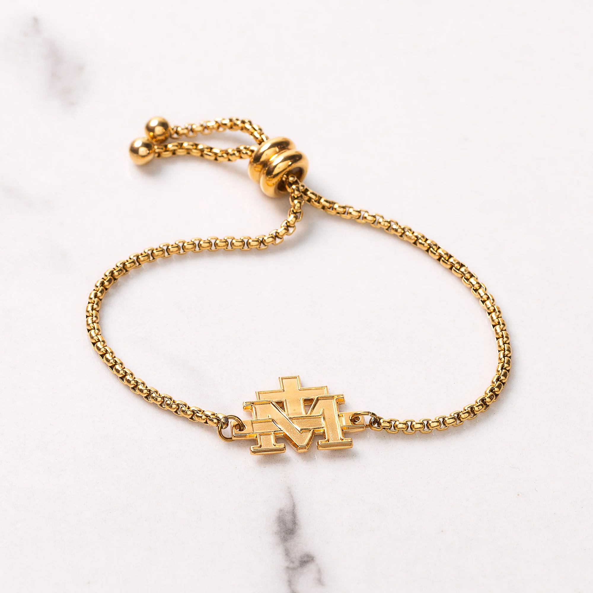 Marian Consecration Bracelet - Gold or Silver - Image 3