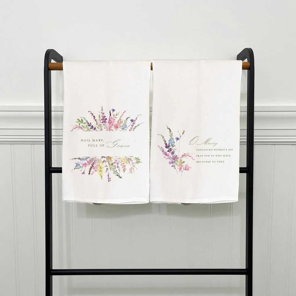 Marian Floral Dish Towels - Set of 2