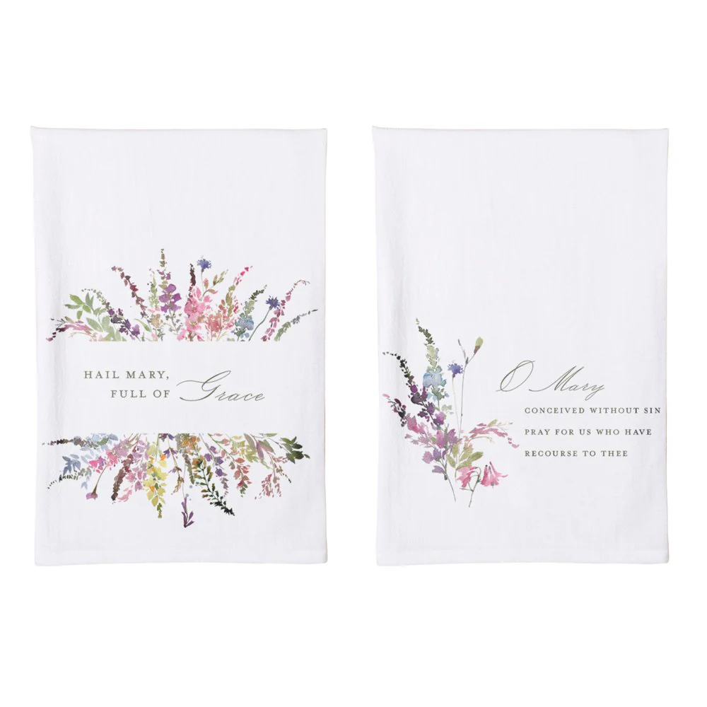Marian Floral Dish Towels - Set of 2 - Image 2